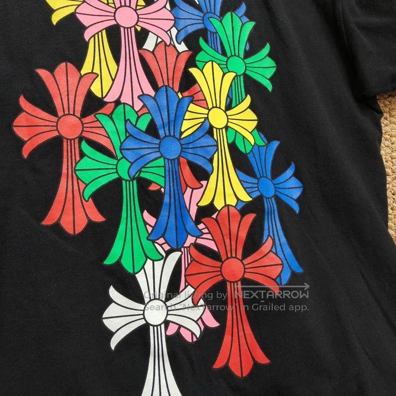 Chrome Hearts CHROME HEARTS Size M Colored cross short sleeve Size US M / EU 48-50 / 2 - 5 Thumbnail