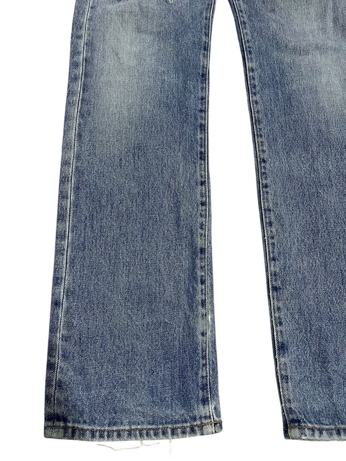 If Six Was Nine × Japanese Brand × Le Grande Bleu (L.G.B.) Y2K JAPANESE BRAND GLHEART BLUE WASHED DENIM Size US 29 - 5 Thumbnail
