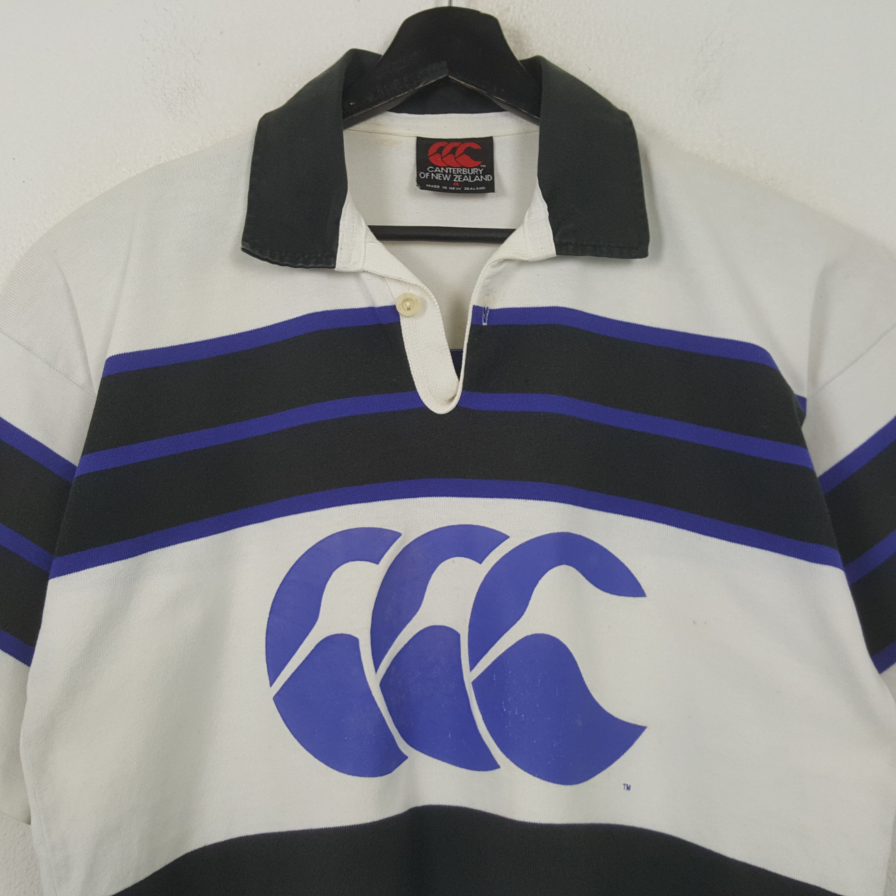 Canterbury of New Zealand Vintage Canterbury Of New Zealand Big Logo Polos RR7 Size US L / EU 52-54 / 3 - 2 Thumbnail