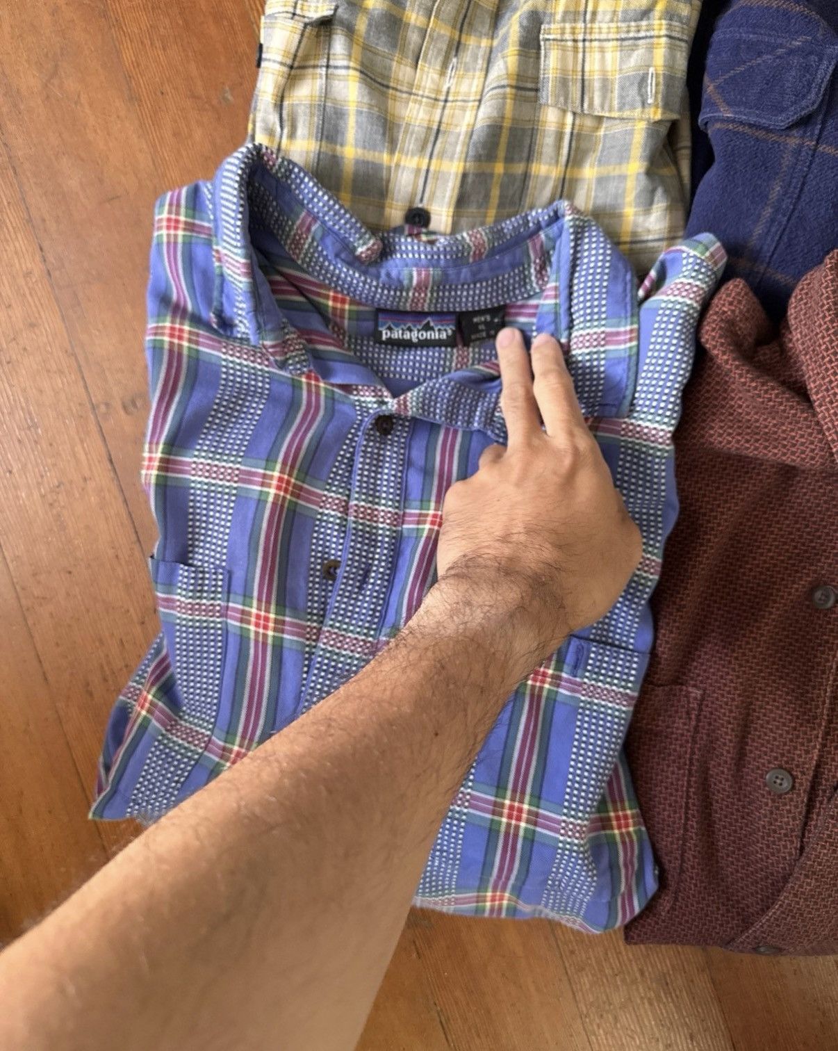 Patagonia Patagonia Men’s Button Up Flannel & Shirts Bundle XL Large Size US XL / EU 56 / 4 - 4 Thumbnail