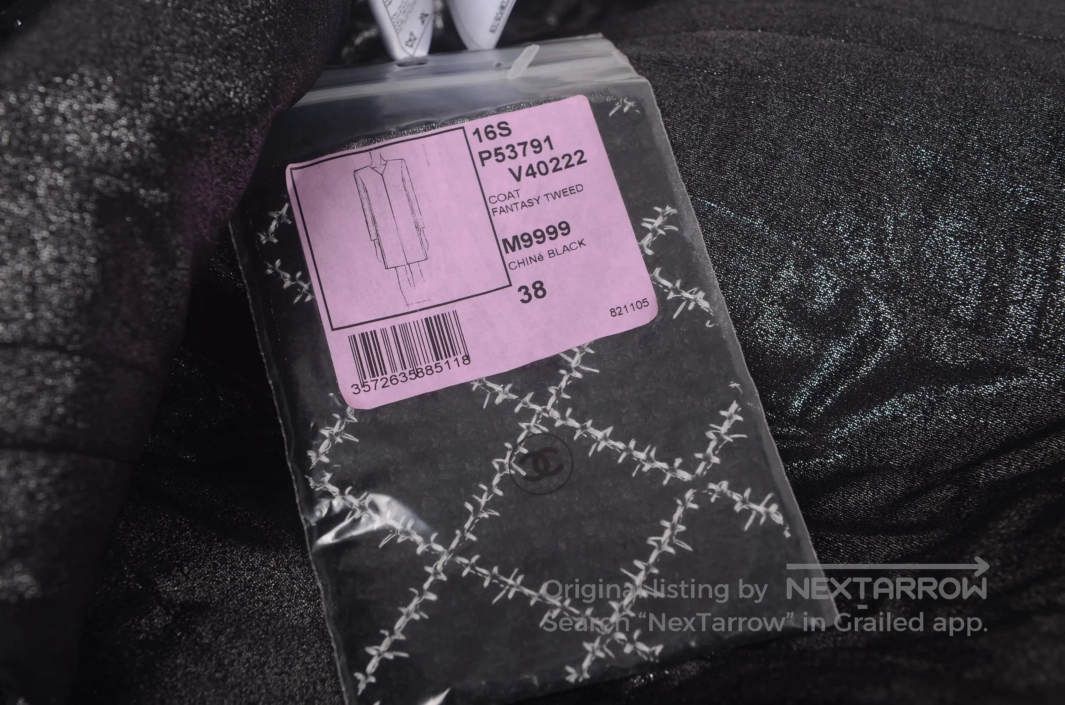 Chanel Chanel Black White Diamond Pattern Dress. Size M / US 6-8 / IT 42-44 - 4 Thumbnail