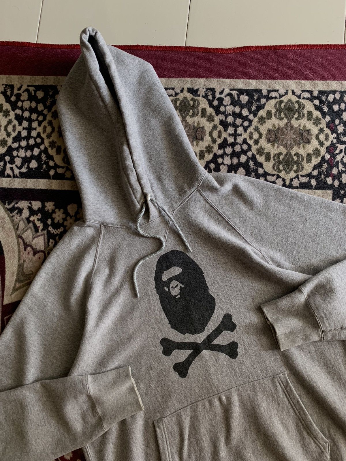 Bape × Nigo Bape Crossbones Pullover Hoodie Size US M / EU 48-50 / 2 - 3 Thumbnail