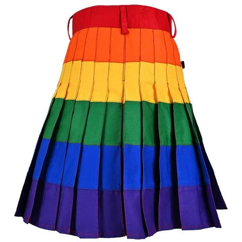 Other Utility Hybrid Kilt Rainbow with Removable Cargo Pocket Size US 38 / EU 54 - 6 Thumbnail