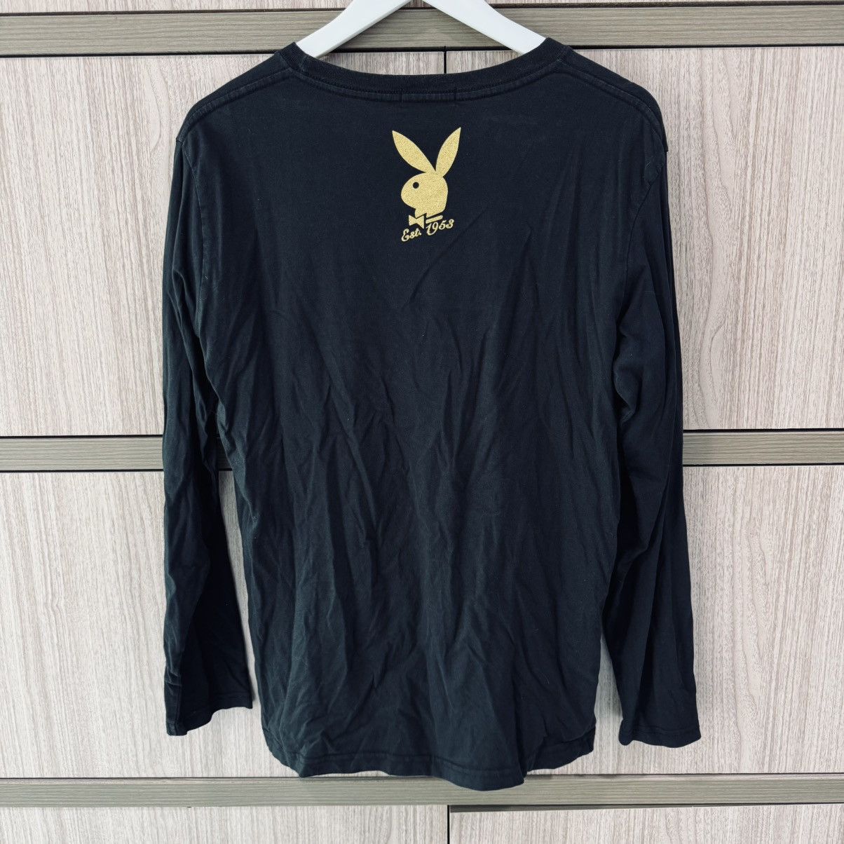 Playboy Playboy Gold Color Print Long Sleeve Tee Size US M / EU 48-50 / 2 - 2 Thumbnail