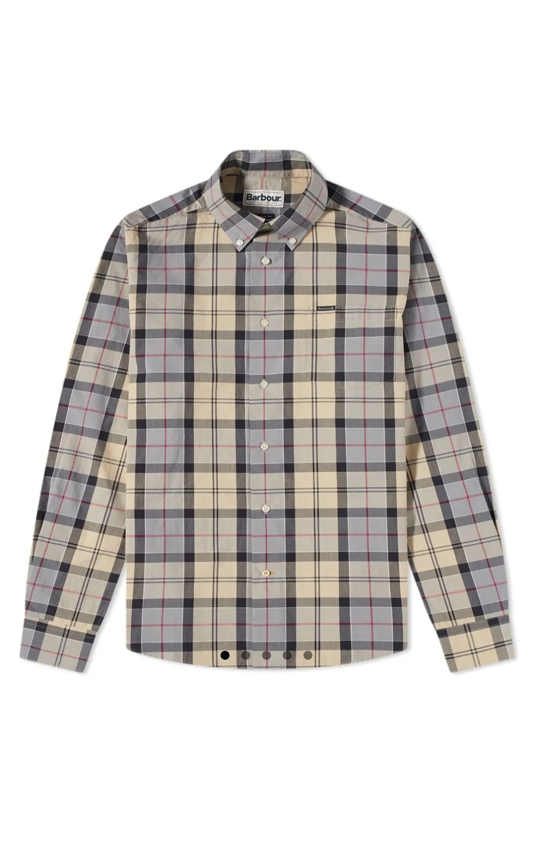 Barbour Barbour tartan shirt in the cell plaid shirt long sleeve Size US M / EU 48-50 / 2 - 1 Thumbnail