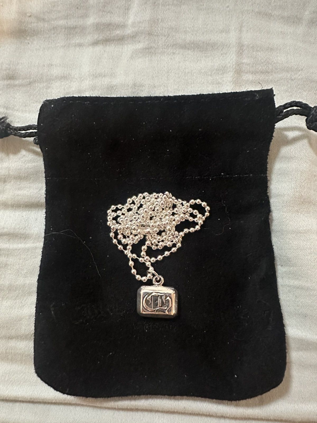 Chrome Hearts Chrome Hearts Emerald Cut Pendant Size ONE SIZE - 1 Thumbnail
