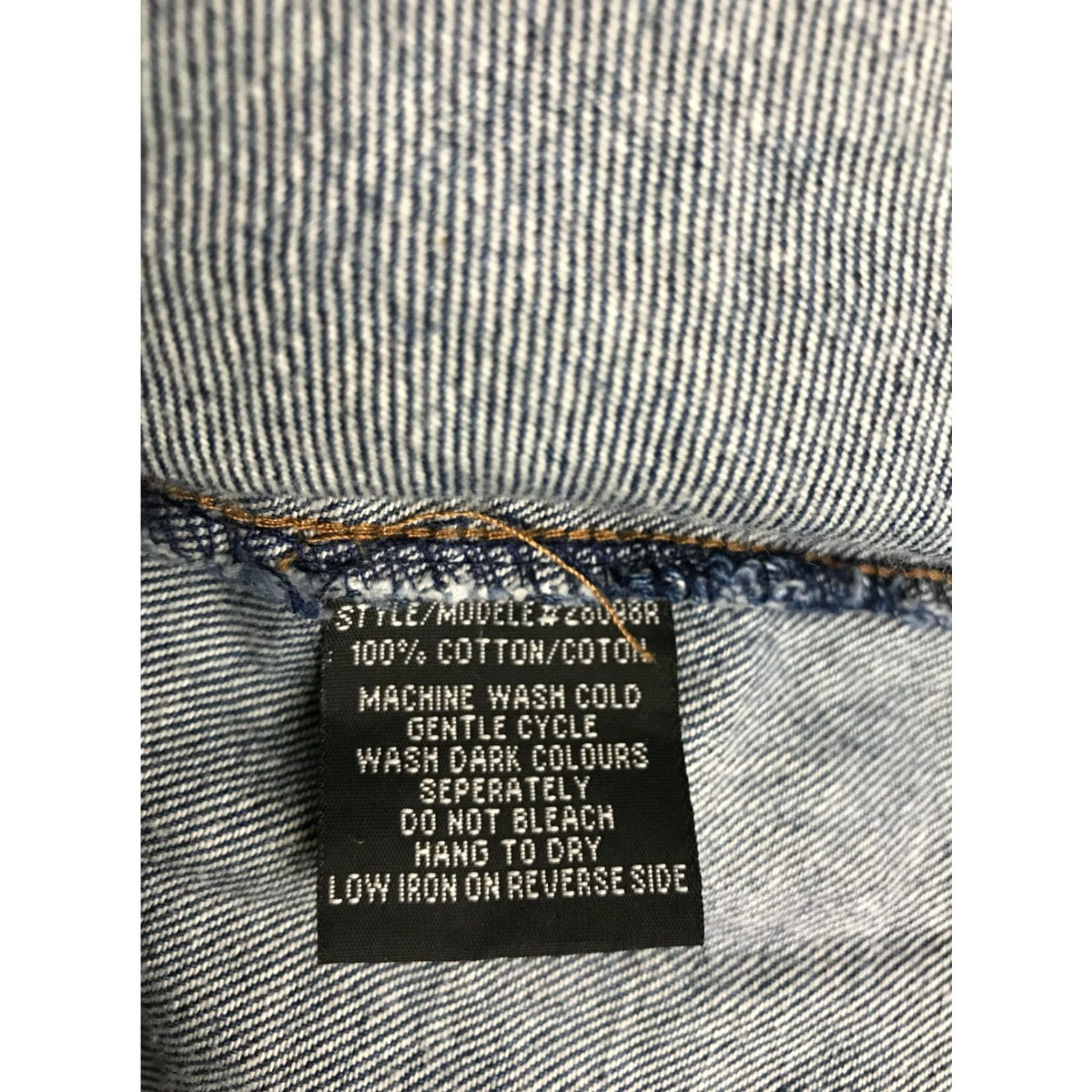 Denime Taxi Denim Shirt Women S Blue Denim Button Up Frayed Hem Distressed Long Sleeve Collared Shirt Dress Vintage No Size S / US 4 / IT 40 - 7 Thumbnail