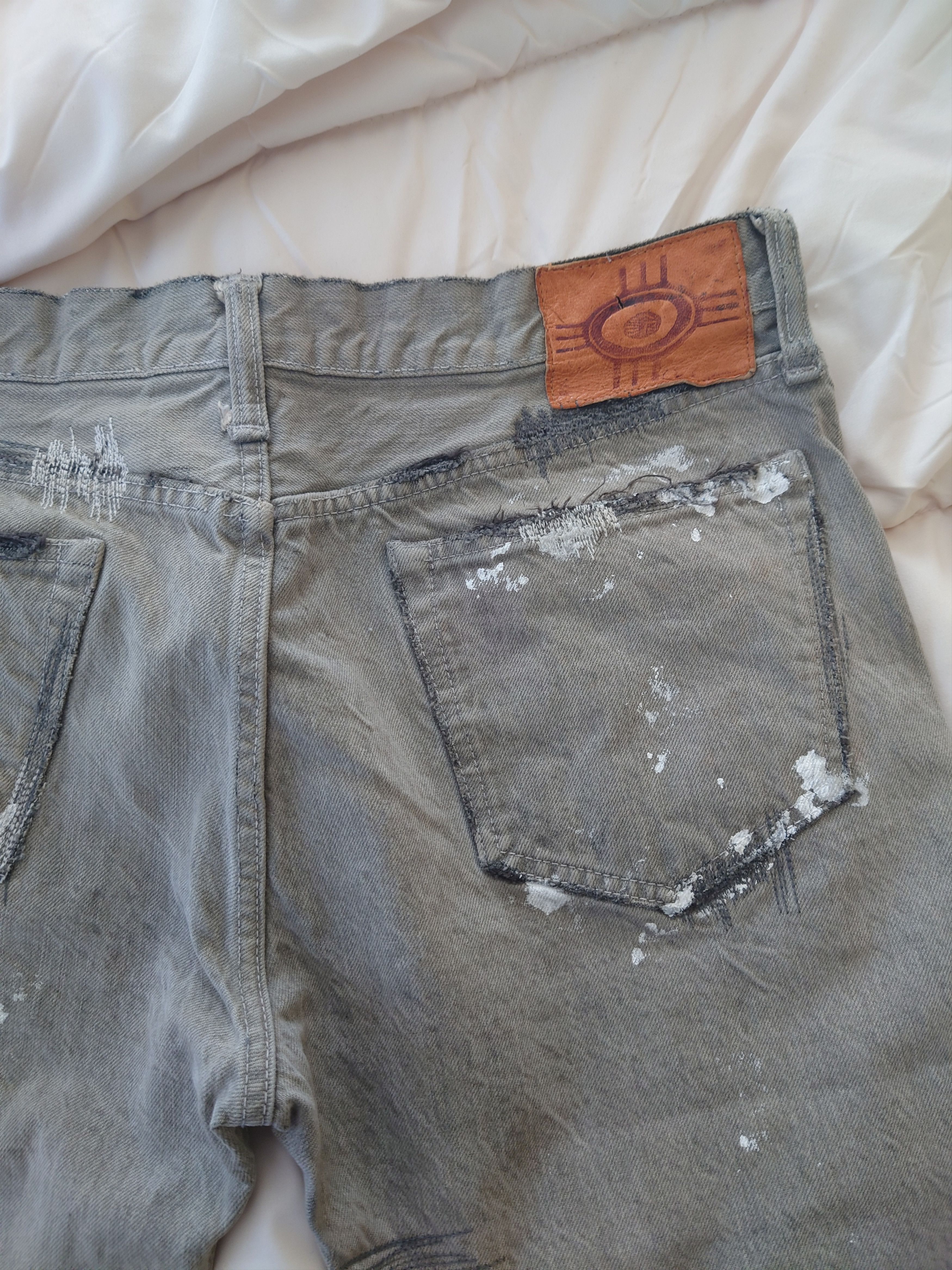 Kapital Kapital Boro Bootcut Flared Selvedge Denim Size US 34 / EU 50 - 7 Thumbnail