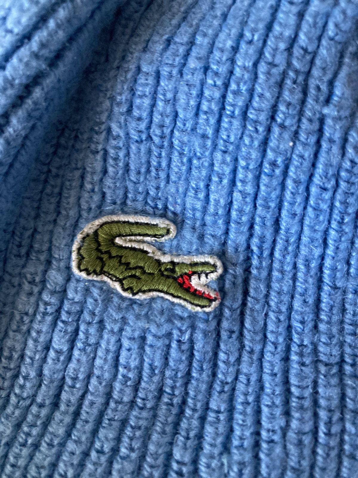 Lacoste VINTAGE 90s BEANIE Size ONE SIZE - 2 Thumbnail