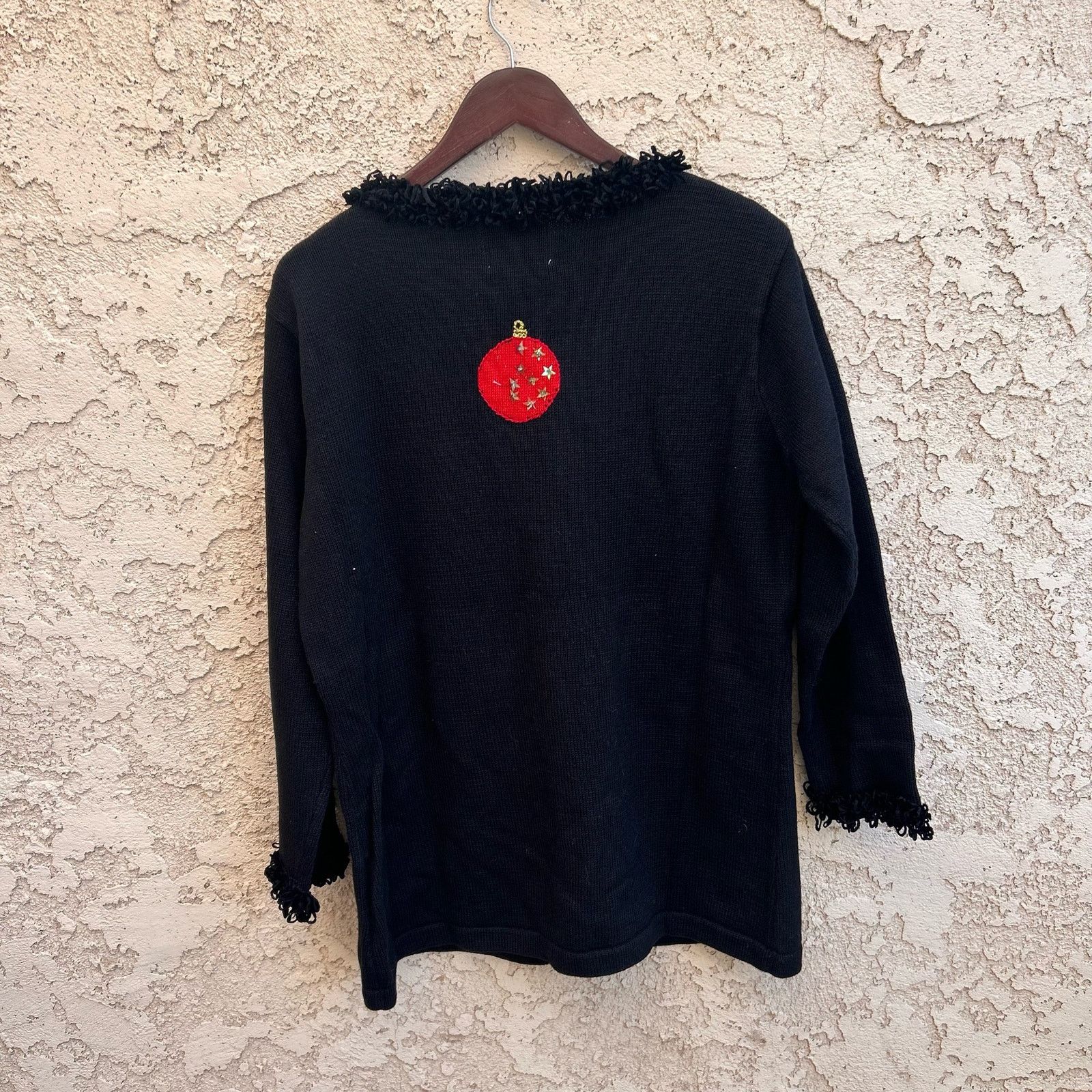 Vintage NWT Storybook Knits Christmas Ornaments Sweater L Size L / US 10 / IT 46 - 2 Thumbnail