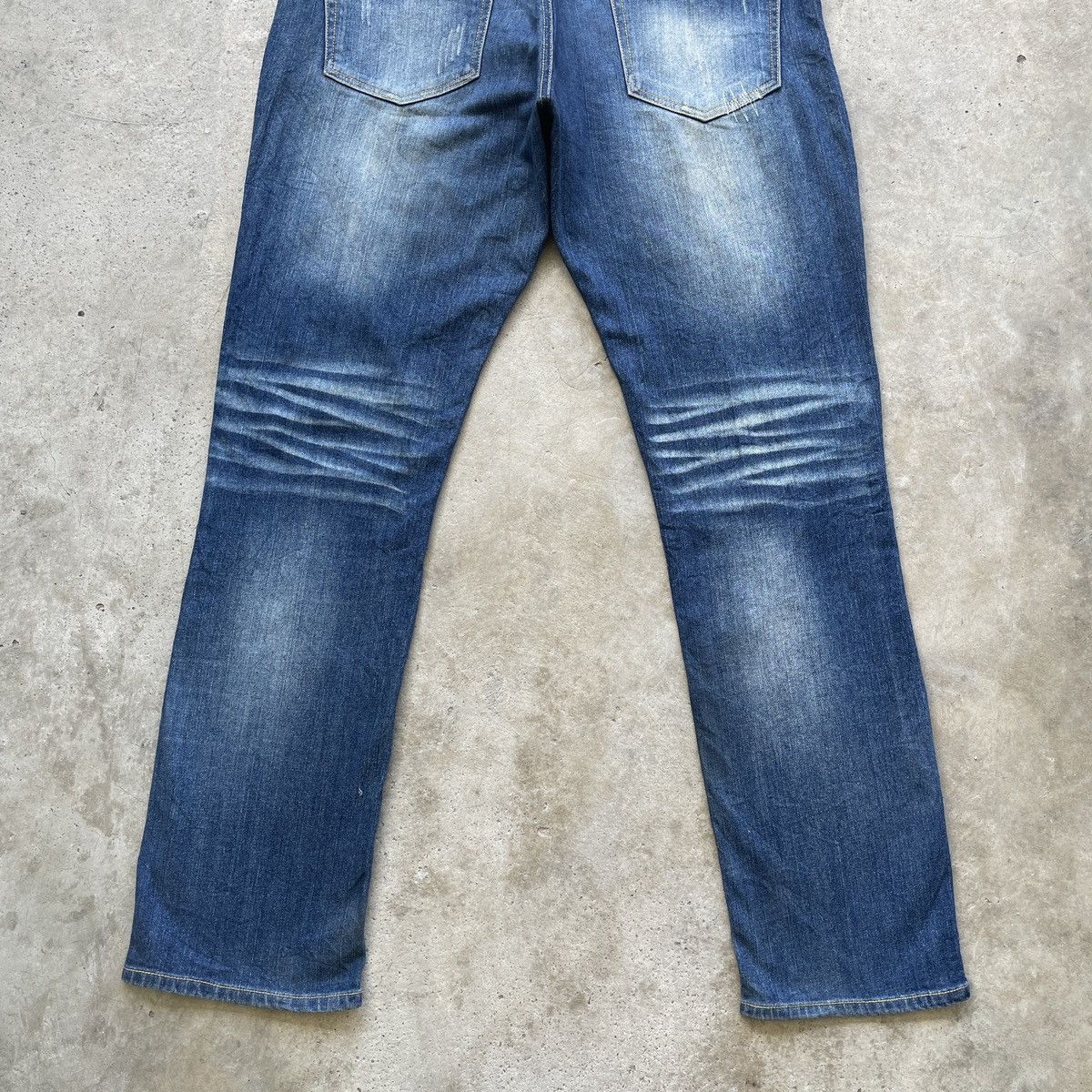 Japanese Brand Vintage Japanese Distressed Jeans Faded Denim Pants W34 Size US 34 / EU 50 - 9 Thumbnail