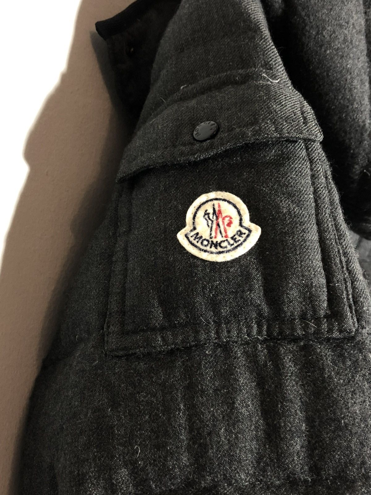 Moncler Moncler Bady Giubbotto Wool Down Puffer Jacket Size M / US 6-8 / IT 42-44 - 6 Thumbnail