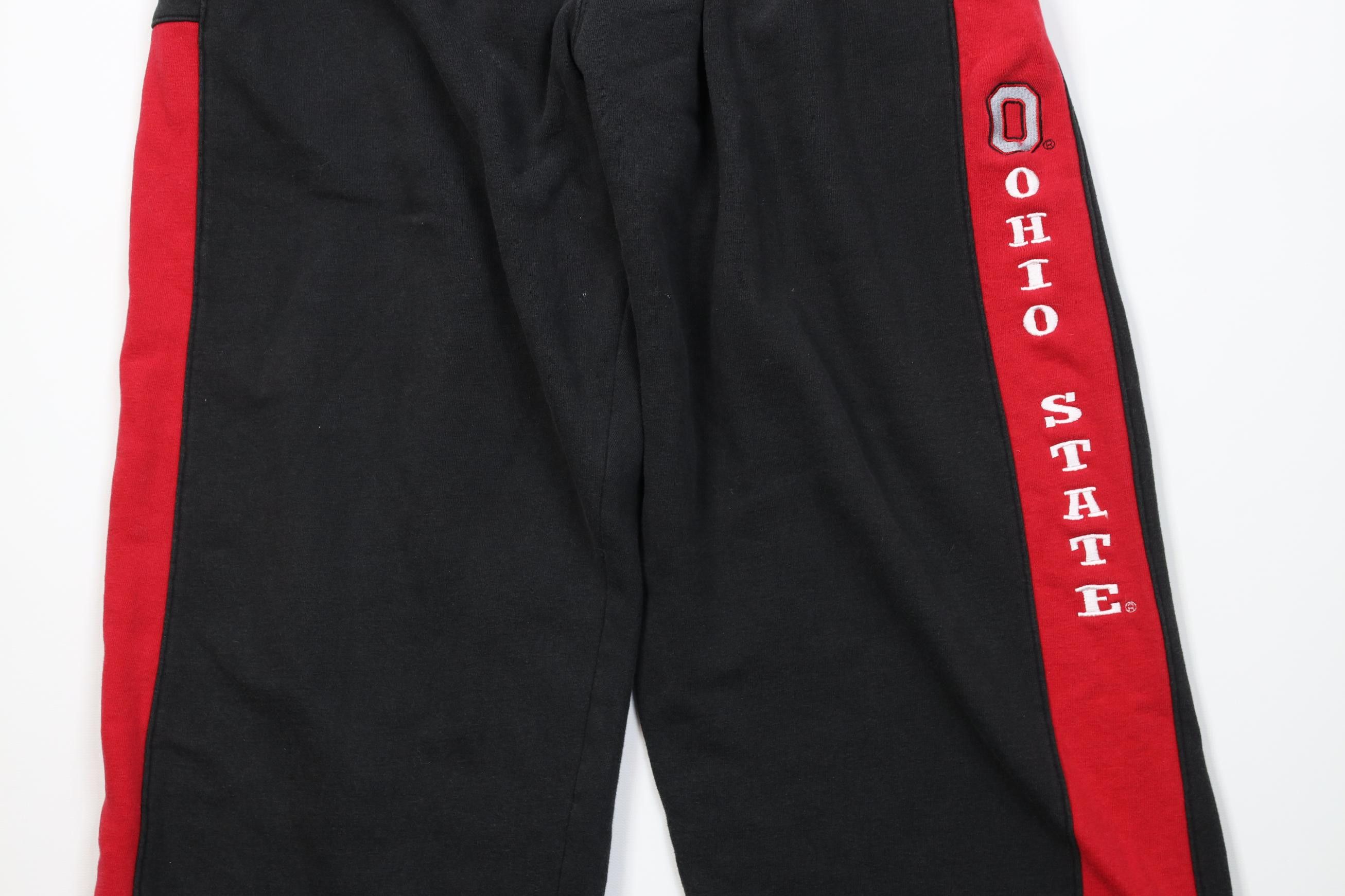 Vintage Vintage 90s Y2K Ohio State University Leg Sweatpants Pants Size US 36 / EU 52 - 3 Thumbnail