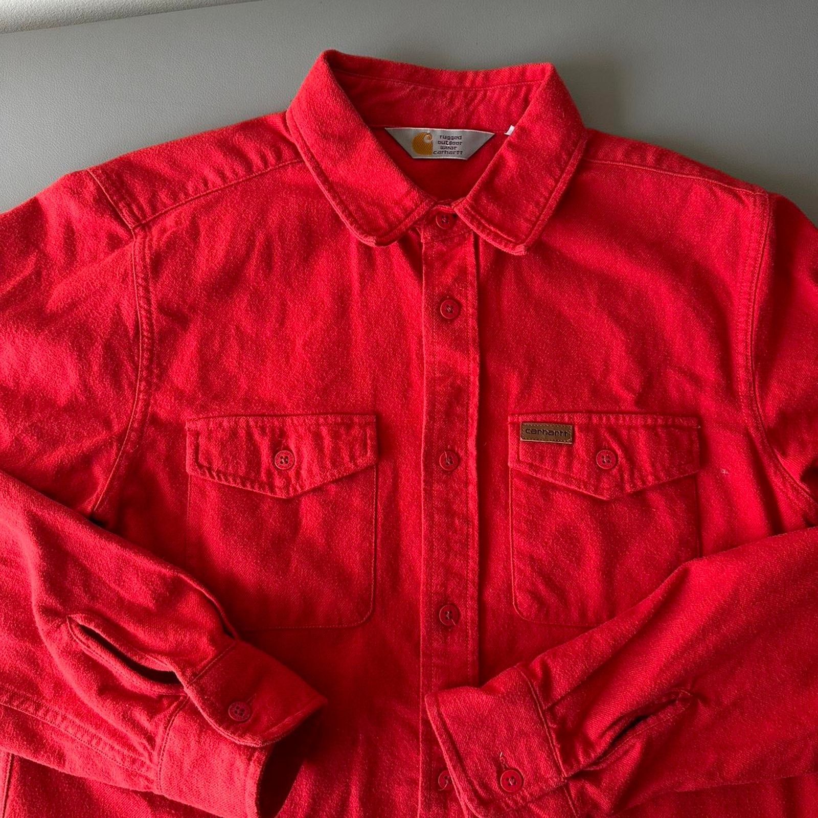 Carhartt Wip Carhartt WIP Rugged Cotton Longsleeve Cotton Flannel Shirt Size US M / EU 48-50 / 2 - 2 Thumbnail