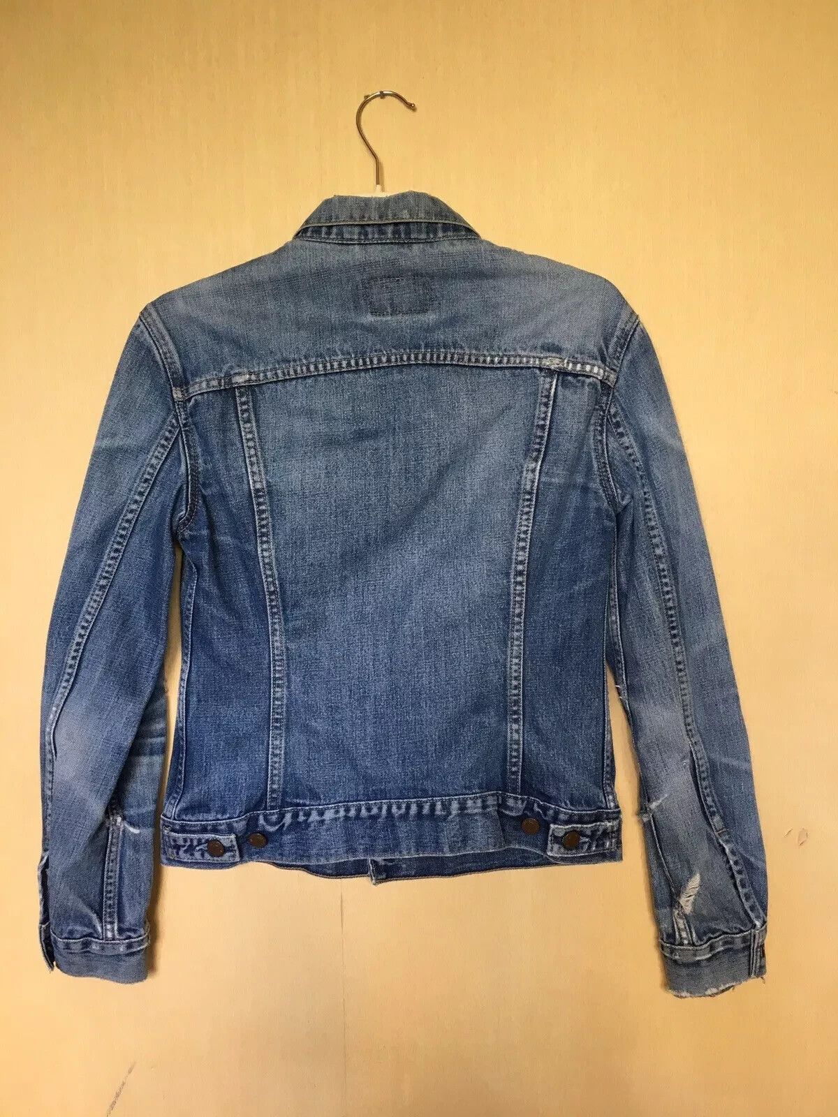 Levi's LEVIS VINTAGE JACKET COAT DENIM WOMENS Washing Distressed Size M / US 6-8 / IT 42-44 - 10 Thumbnail