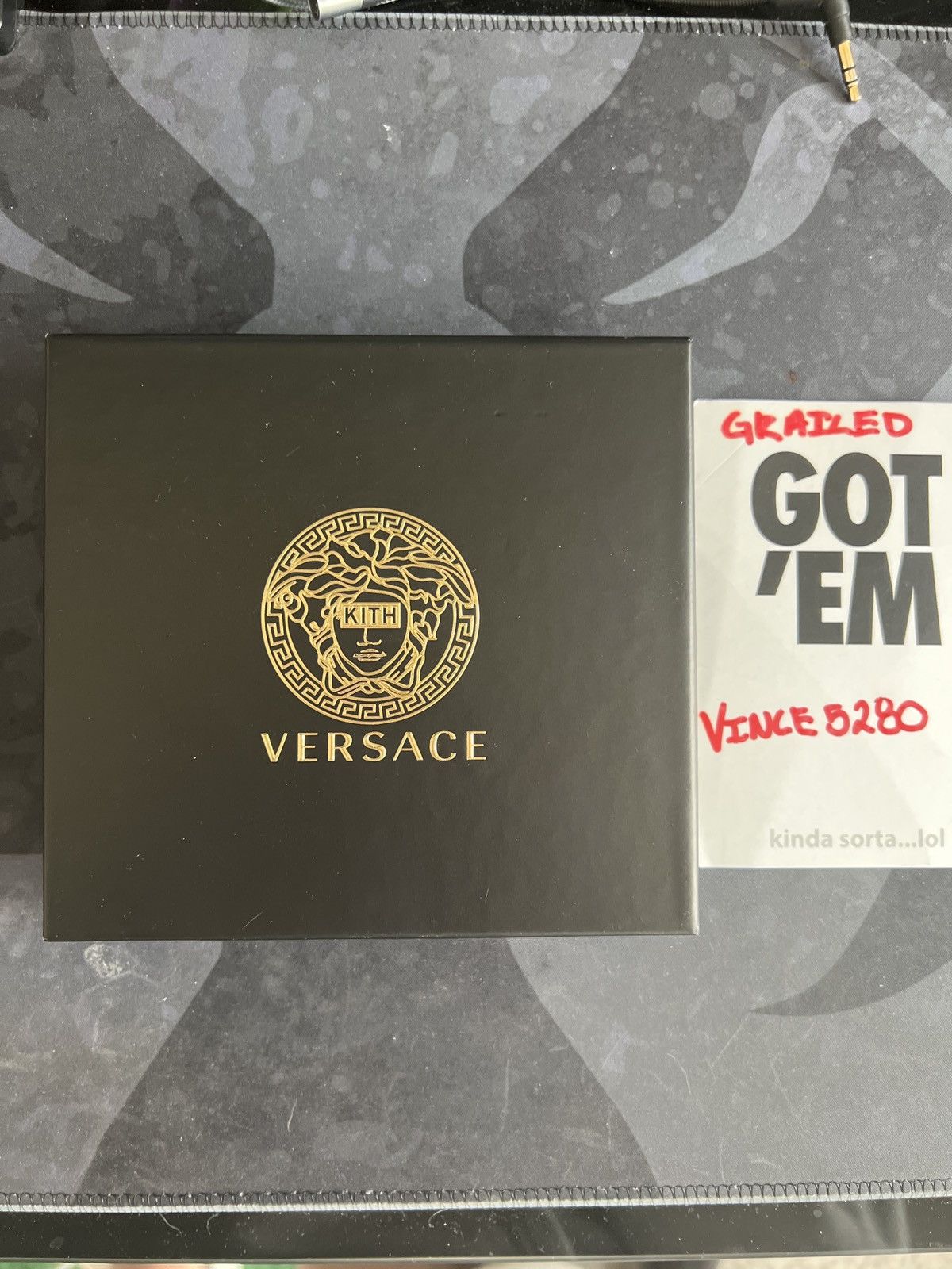 Kith × Versace KITH x Versace Medusa Ring Size ONE SIZE - 8 Thumbnail