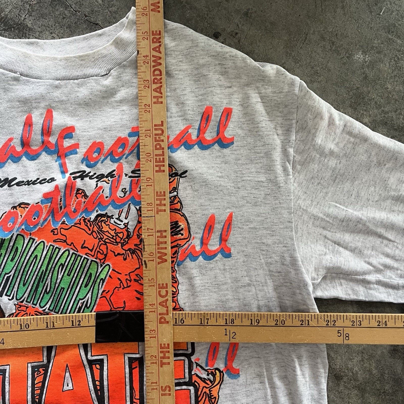 Vintage Vintage Mexico State Football Championship Tshirt Mens XL Lo Size US XL / EU 56 / 4 - 7 Thumbnail
