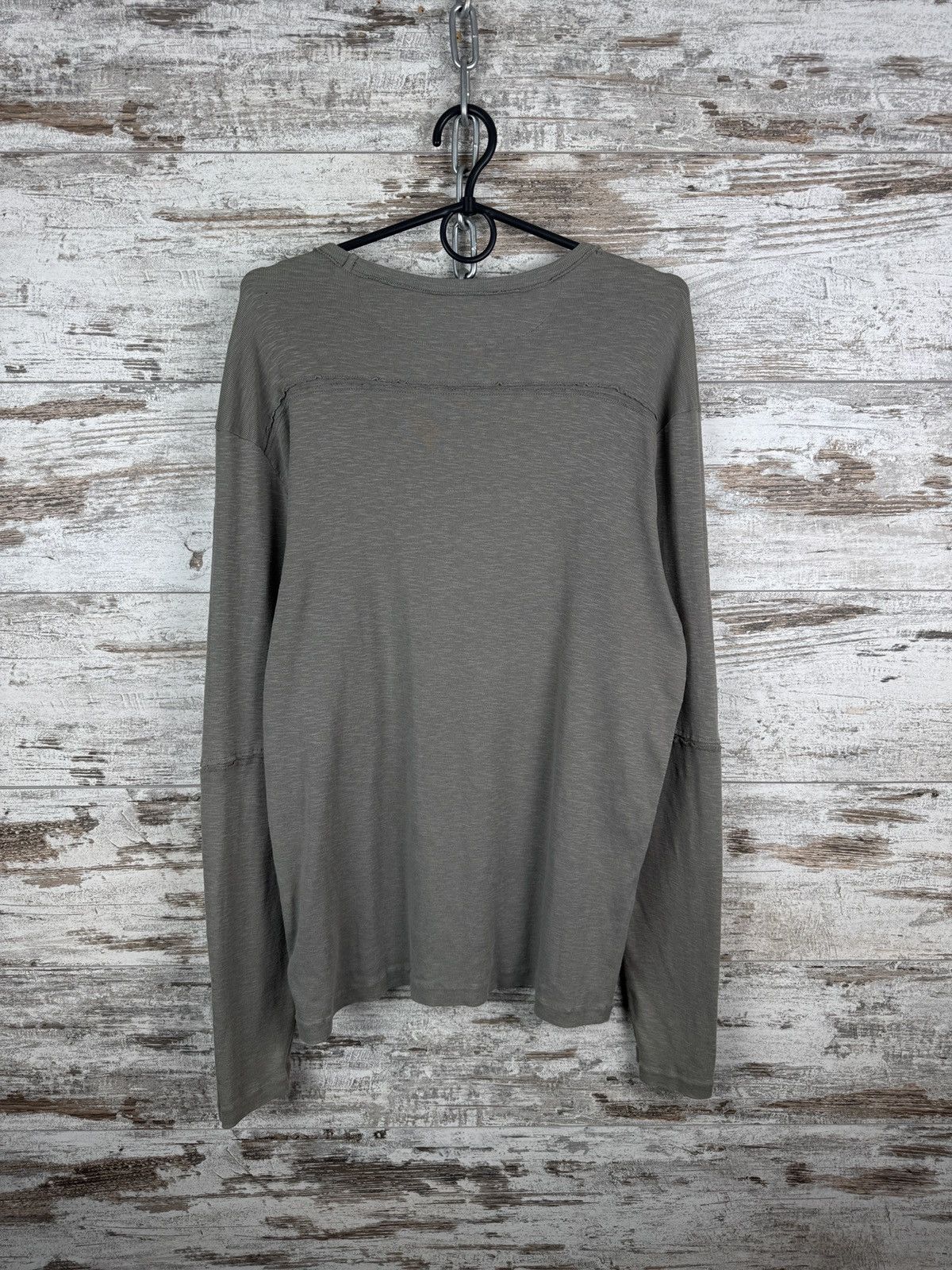 Allsaints × Vintage Mens Vintage AllSaints Longsleeve T-shirt avant garde Size US M / EU 48-50 / 2 - 8 Thumbnail