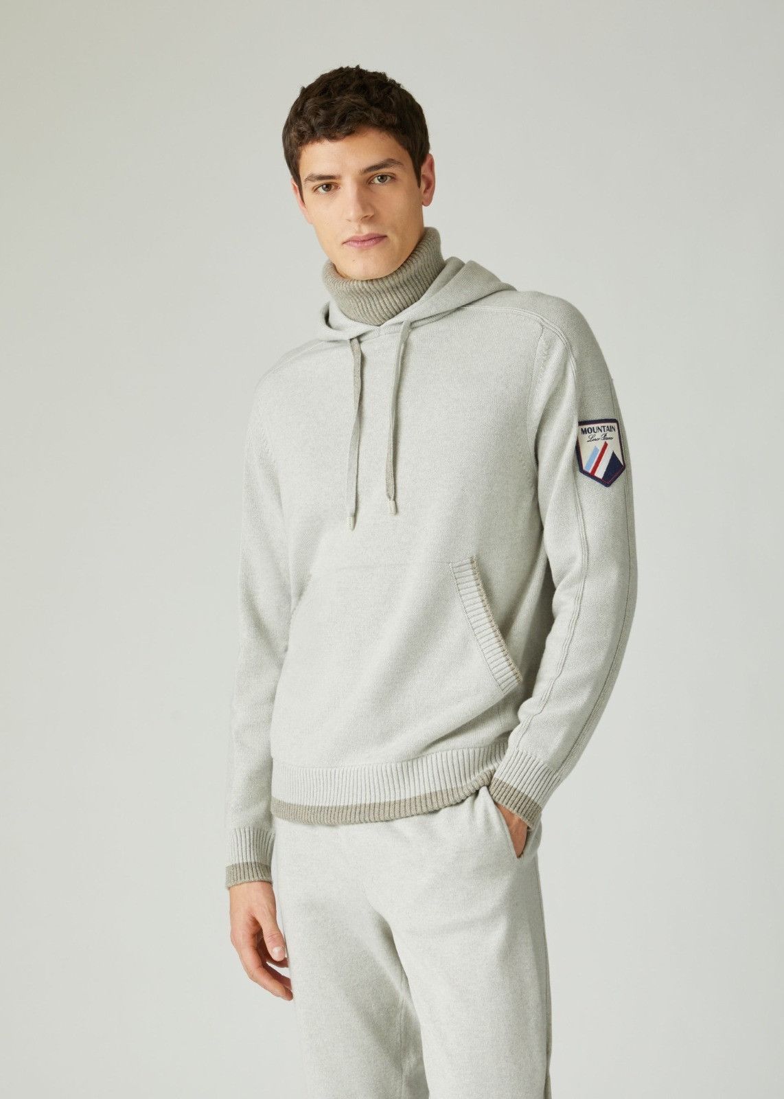 Loro Piana o1loc1c0124 Snow Hoodie in Grey | Grailed