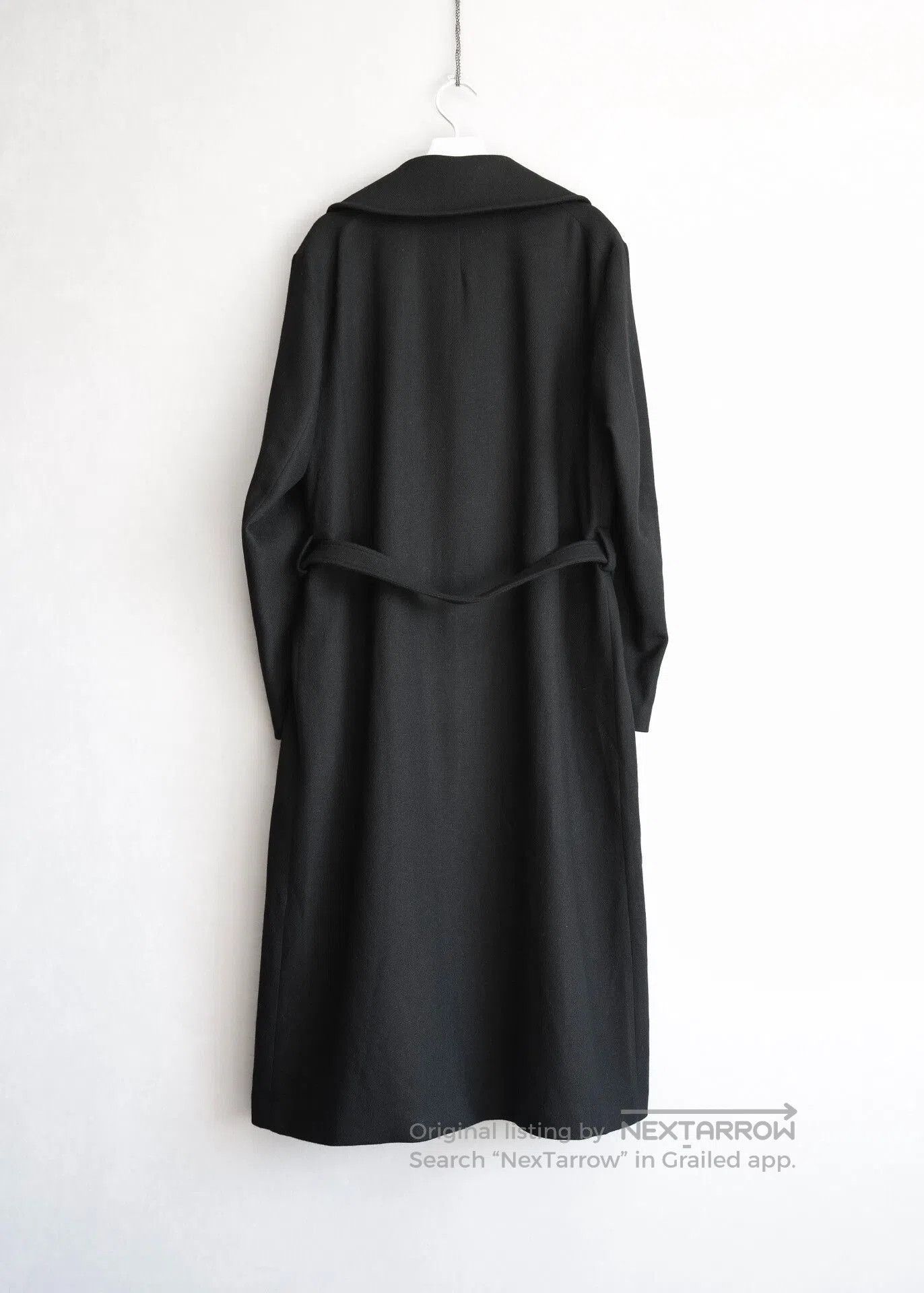 Yohji Yamamoto Yohji Yamamoto Black Wool Coat. Size S / US 4 / IT 40 - 5 Thumbnail