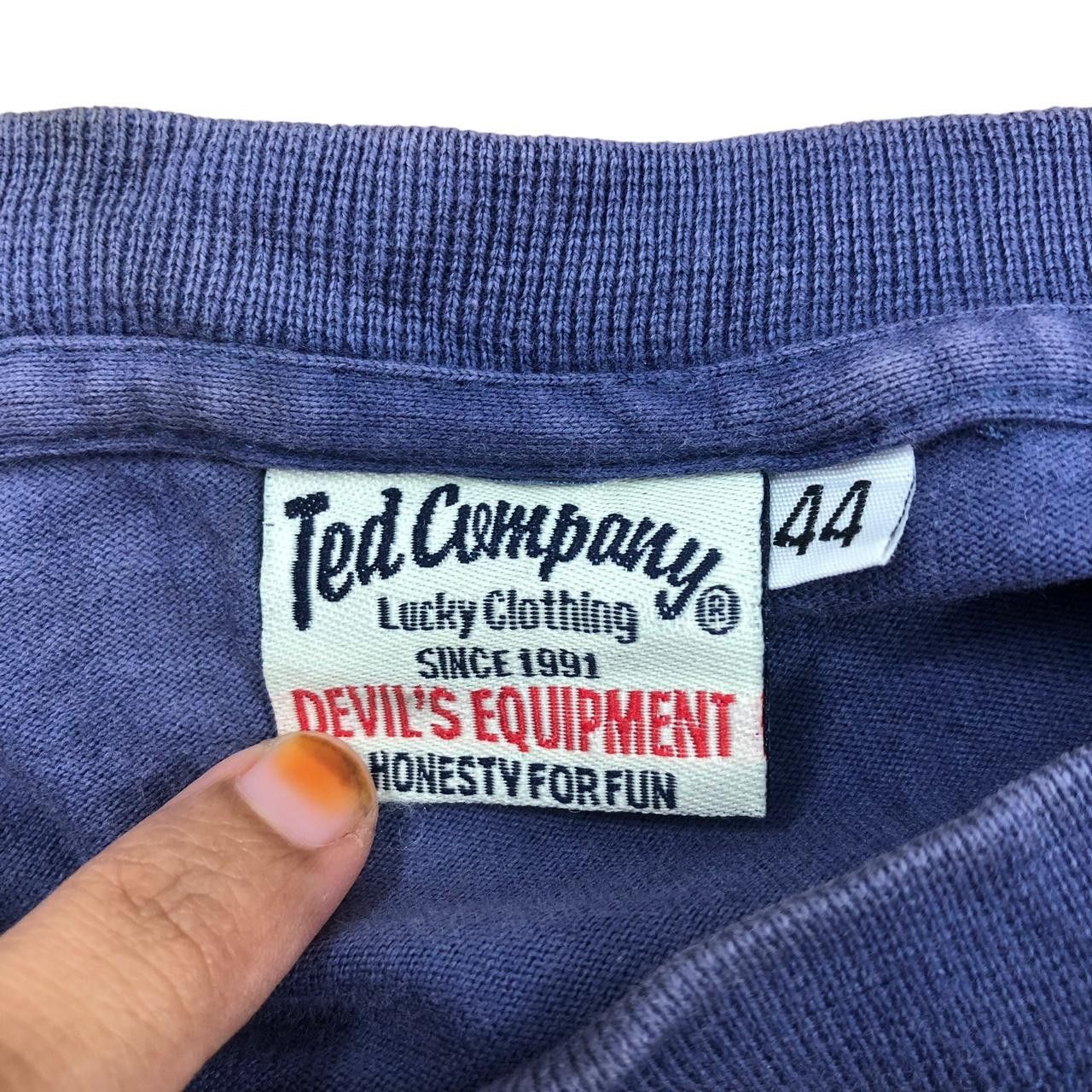 Tedman TED COMPANY USA Devil’s Motorcycle Tattoo Tee Shirt Tedman Size US M / EU 48-50 / 2 - 4 Thumbnail