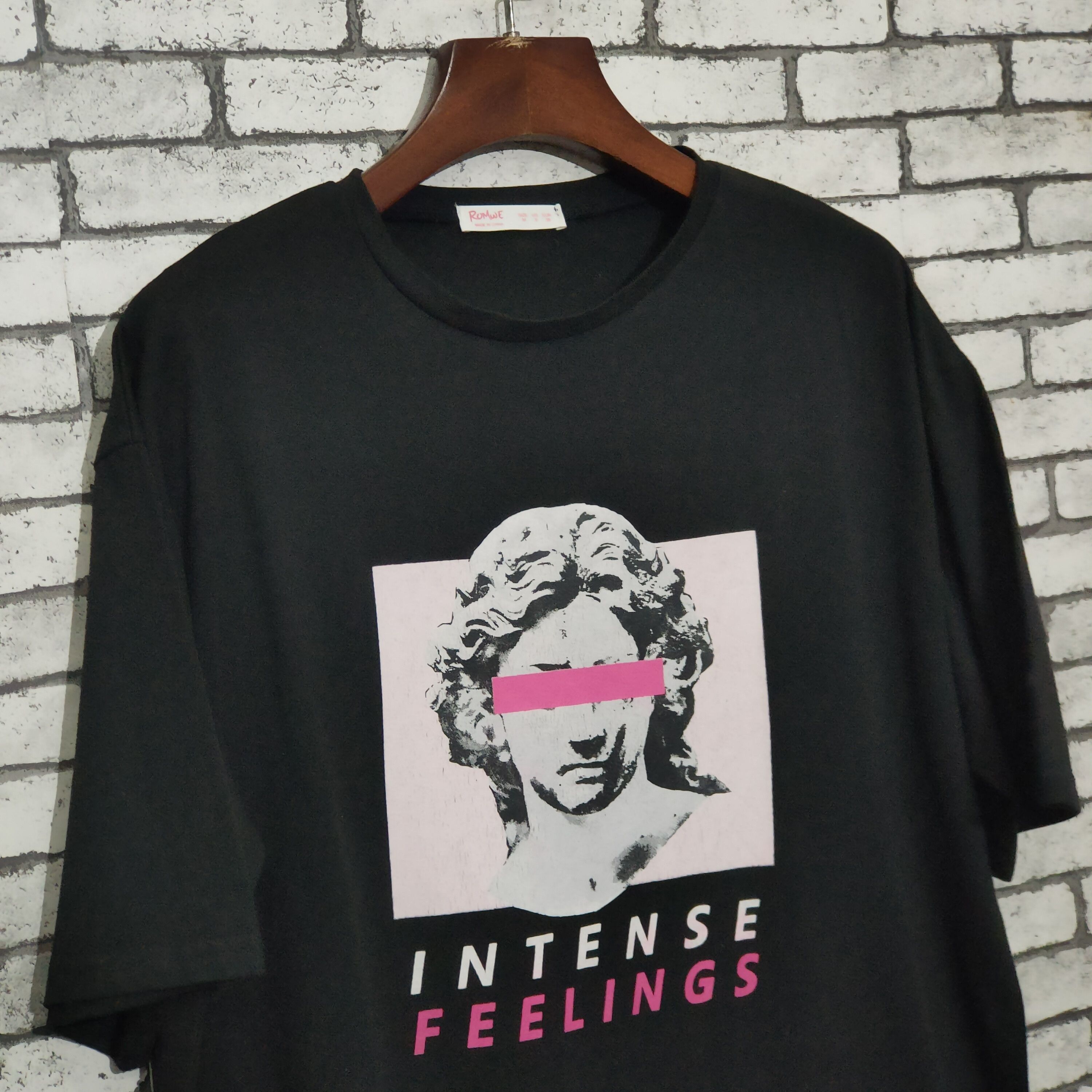 Other 🔥Romwe Intense Feelings M Short Sleeve T-Shirts Size US M / EU 48-50 / 2 - 3 Thumbnail