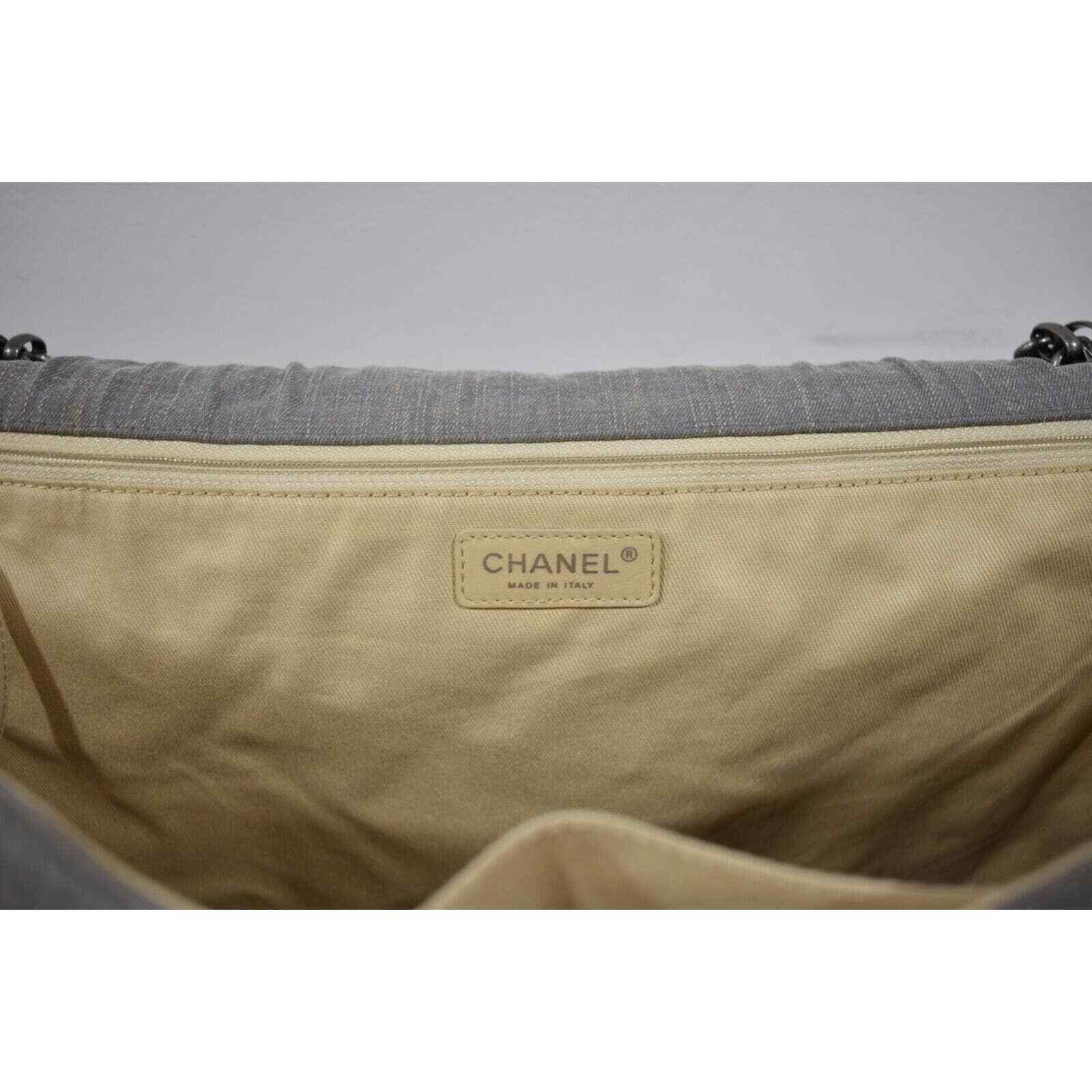 Chanel Chanel XXL Maxi 2.55 Reissue Classic Flap Denim Shoulder Bag Size ONE SIZE - 11 Thumbnail