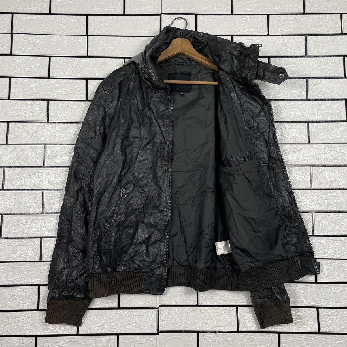 Japanese Brand Meters/Bonwe Leather Jacket Size US M / EU 48-50 / 2 - 10 Thumbnail