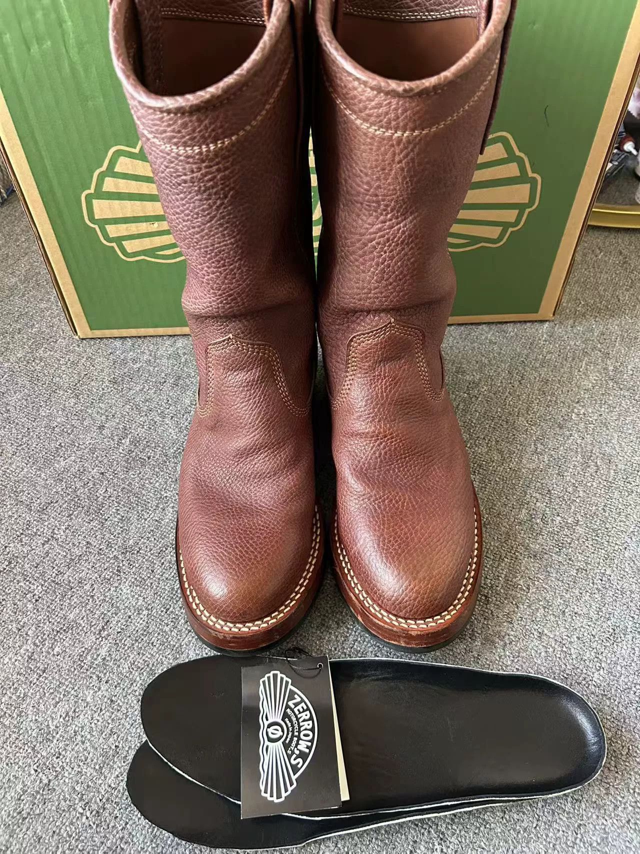 Pherrow's zerrow's engineer cowboy boots size 9 Size US 9 / EU 42 - 1 Thumbnail