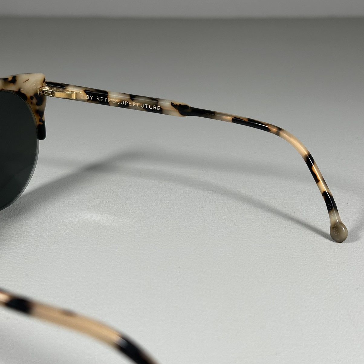 Retrosuperfuture by RETROSUPERFUTURE 285/3A Lucia Cat Eye Round Sunglasses Size ONE SIZE - 5 Thumbnail