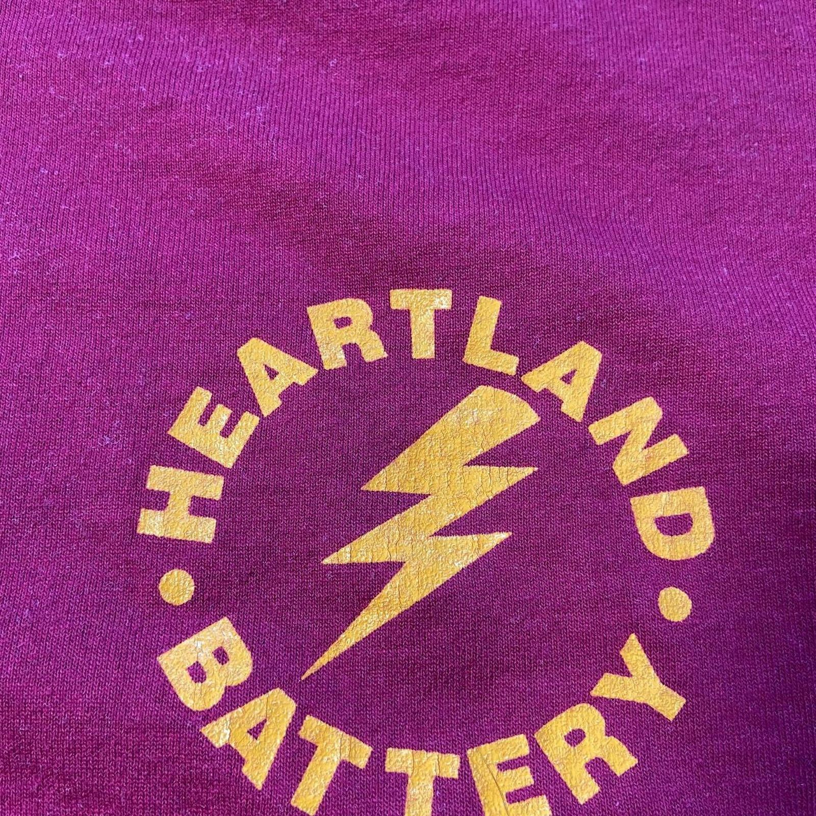 Fruit Of The Loom 90s burgundy heartland battery single Size US XL / EU 56 / 4 - 4 Thumbnail