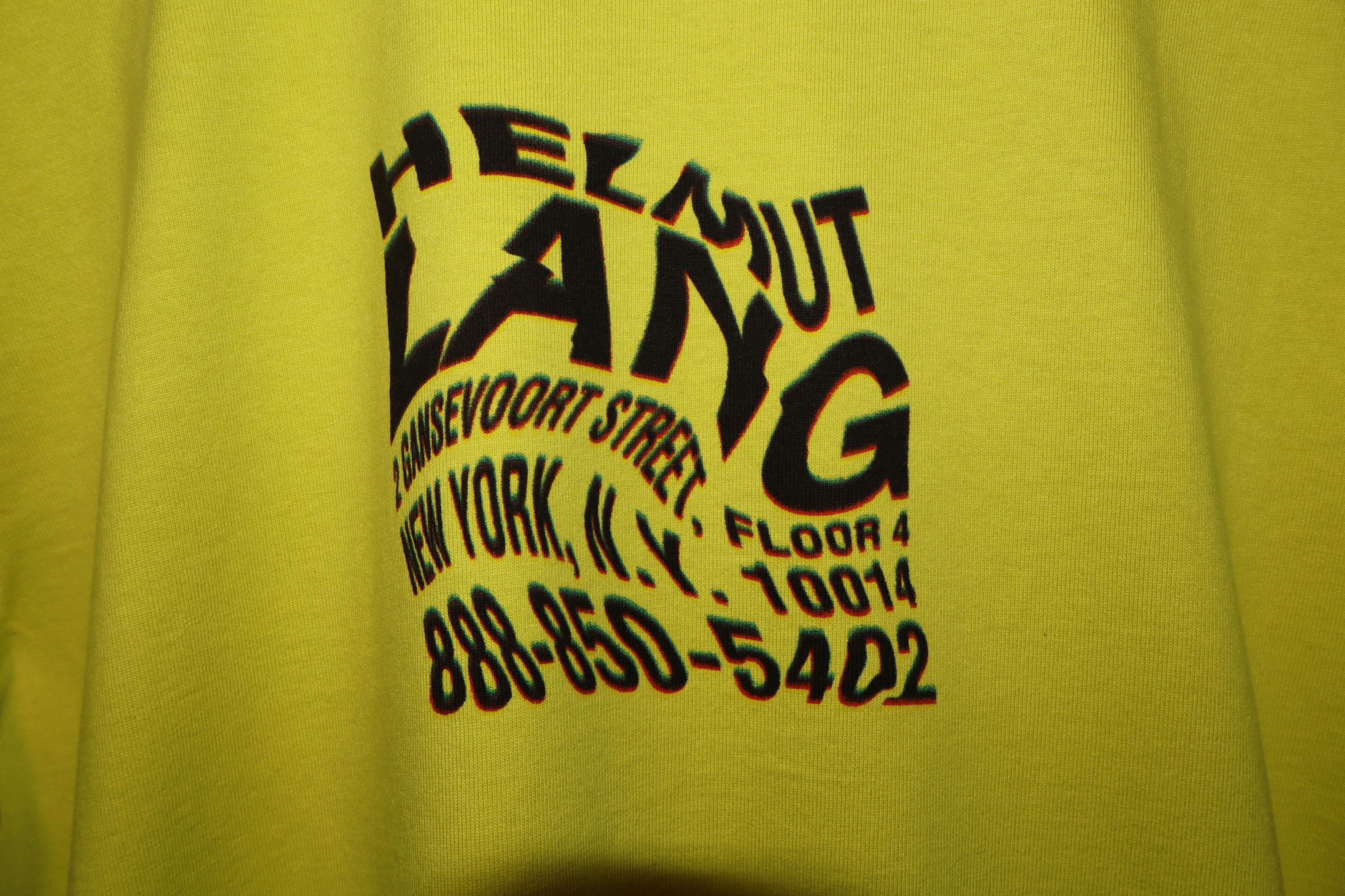 Helmut Lang Wrap logo t-shirt Size US M / EU 48-50 / 2 - 8 Thumbnail
