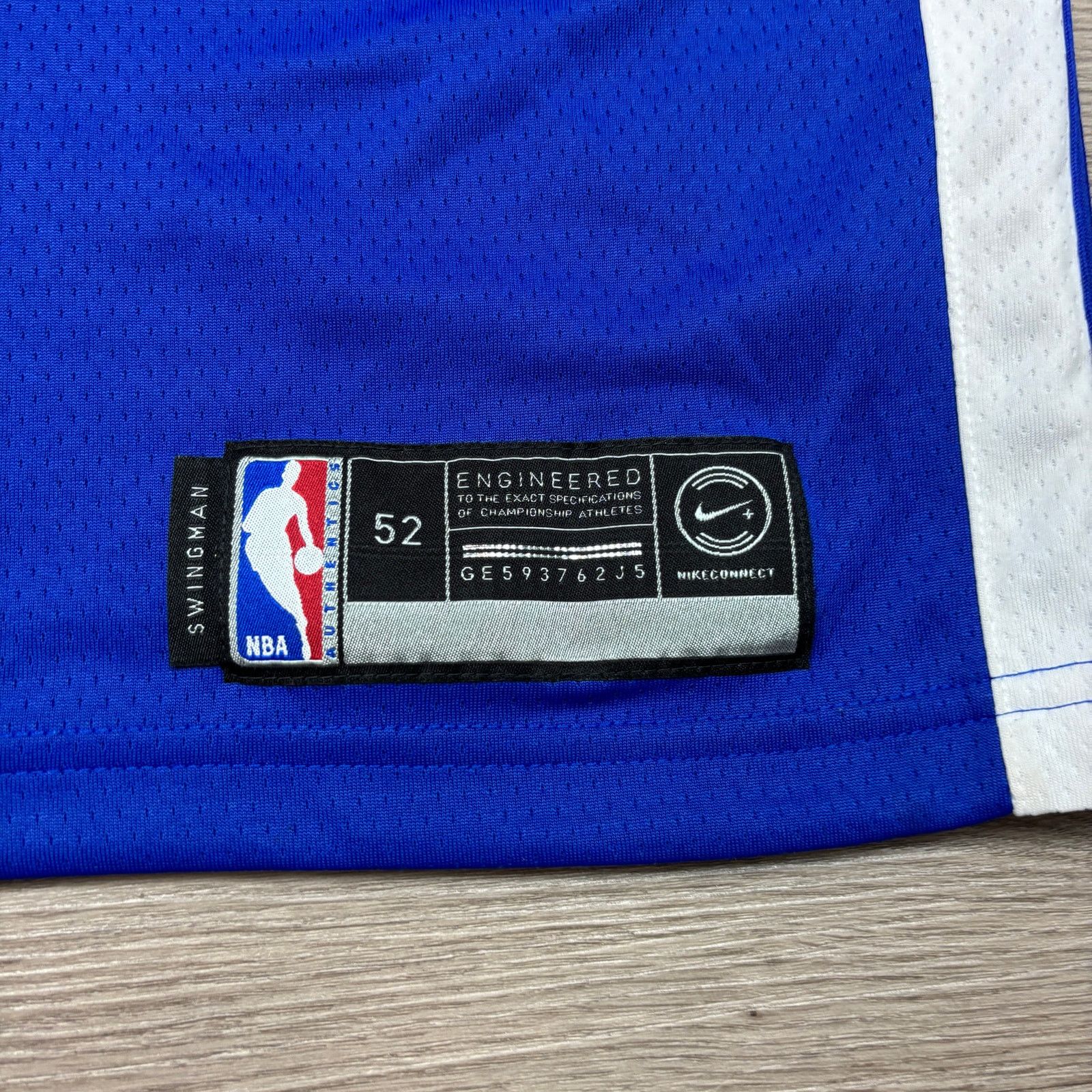 NBA × Nike Golden State Warriors Steph Curry 30 NBA Swingman Jersey 52 Size US XL / EU 56 / 4 - 3 Thumbnail