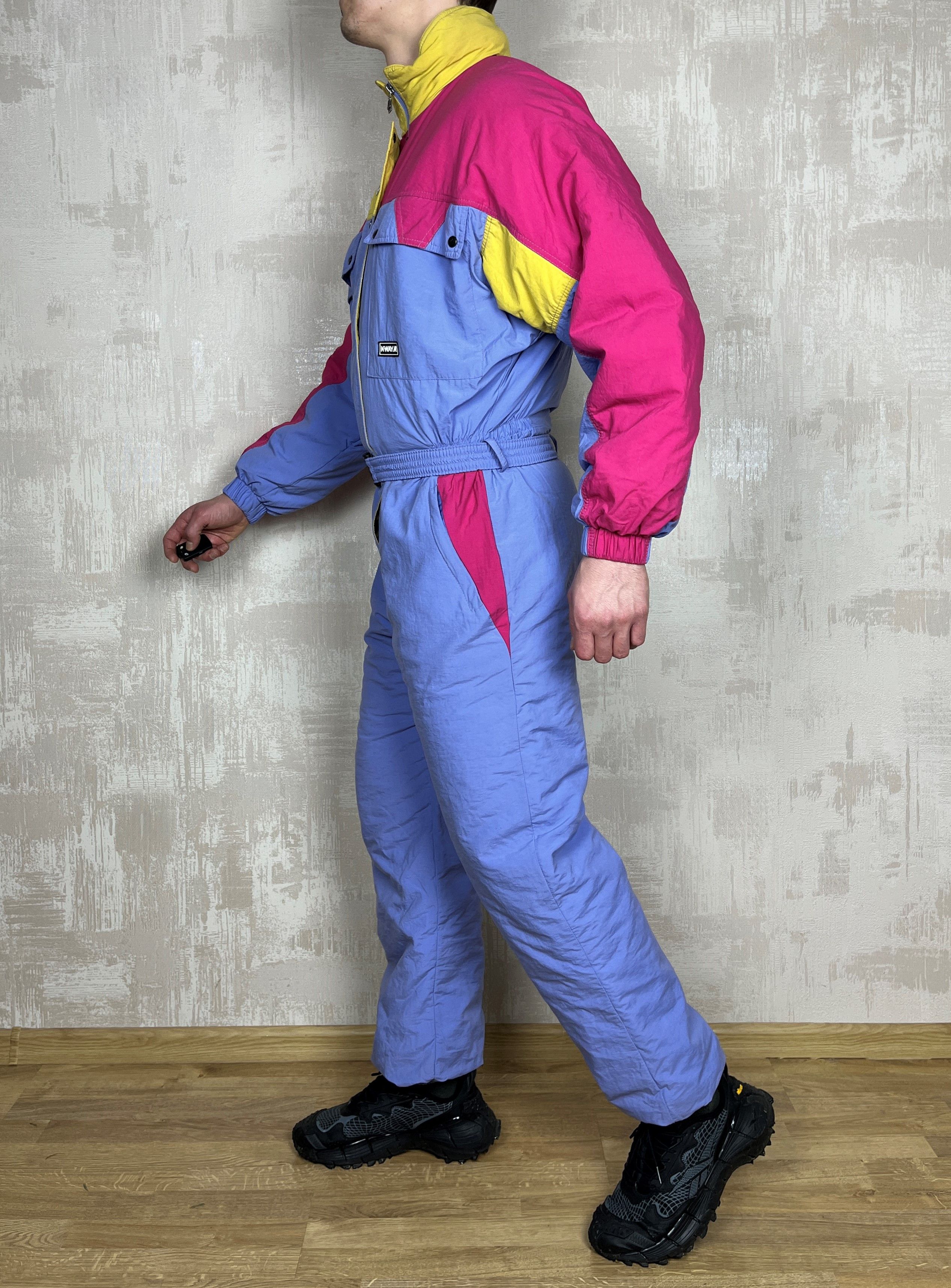 K-Way 90's K-WAY Albertville 1992 Winter Olympics Vintage Ski Suit Size US L / EU 52-54 / 3 - 11 Thumbnail