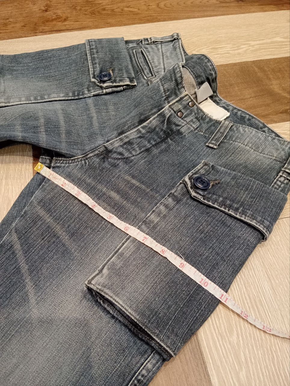 Japanese Brand QUADRO JAPAN STRETCH DENIM JEANS Size US 31 - 16 Thumbnail