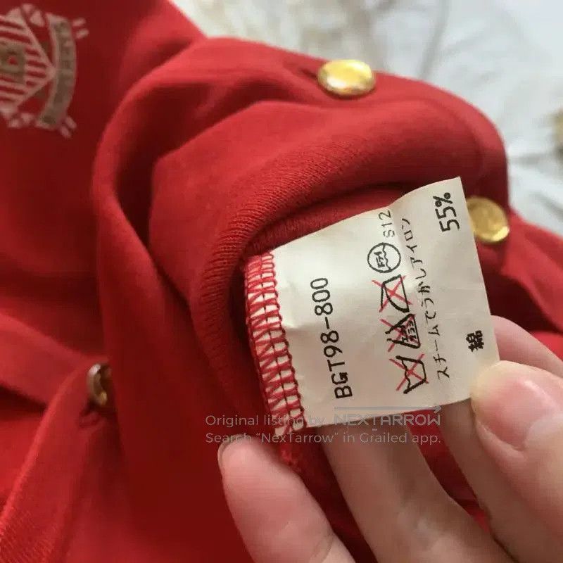 Burberry Burberry Red Cotton Blend Women's Knit Top. Size M / US 6-8 / IT 42-44 - 4 Thumbnail