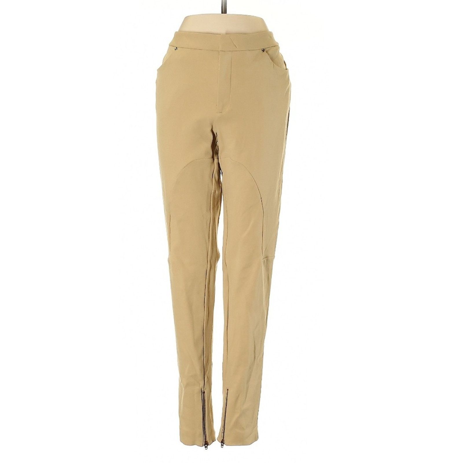 Ports 1961 Designer Tan Skinny Riding/ Legging Style Pants