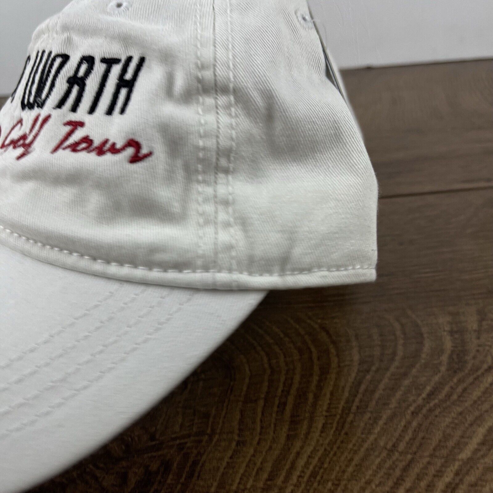 Other Fort Worth Hat Junior Golf Tour Hat White Cap Hat Adjustable Size ONE SIZE - 8 Thumbnail
