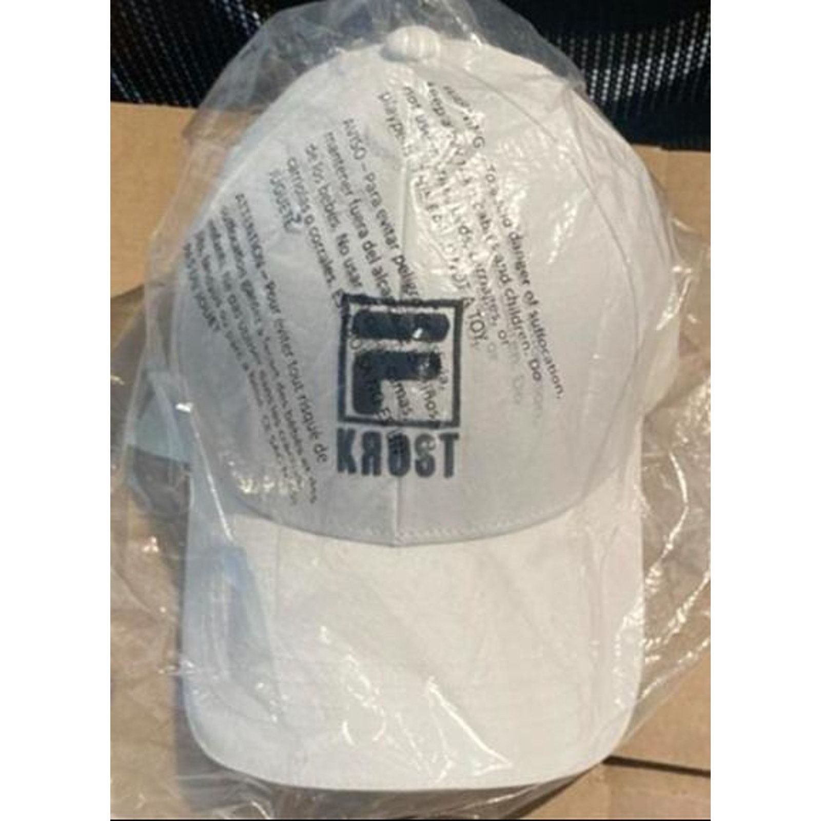 Fila KROST X FILA Cassian Cap Print Adjustable Hat Strapback NWT Size ONE SIZE - 3 Thumbnail