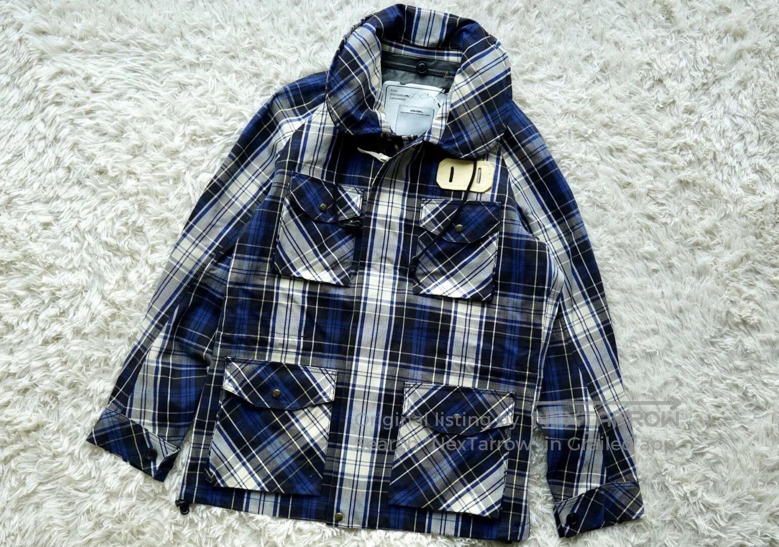Visvim visvim pfd nomad goretex 2.5L plaid jacket. Size US S / EU 44-46 / 1 - 1 Thumbnail