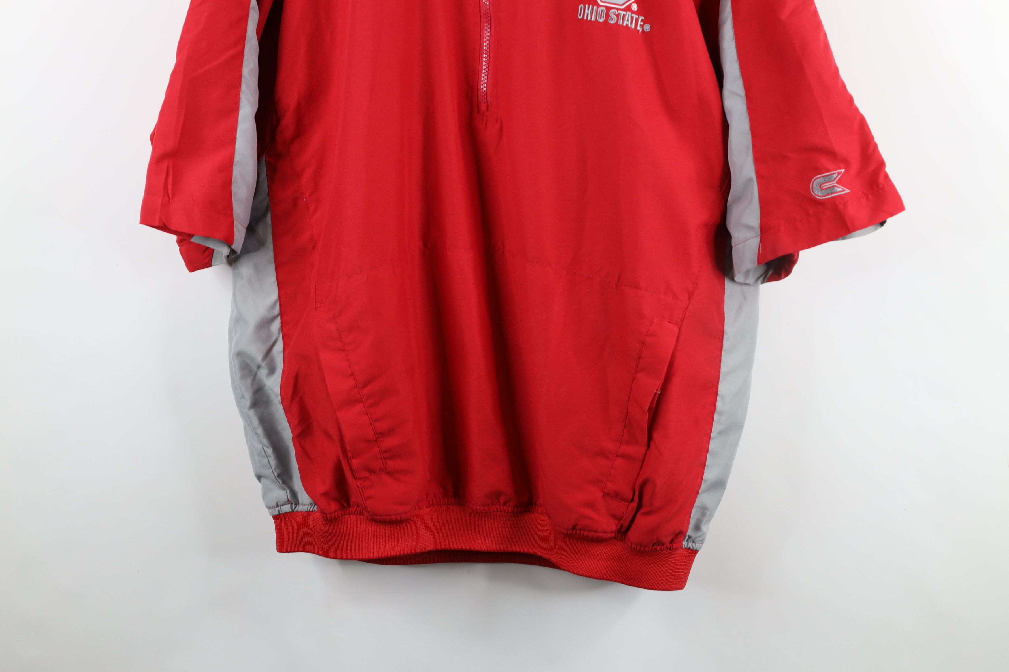 Vintage Vintage State University Short Sleeve Windbreaker Jacket Size US XL / EU 56 / 4 - 3 Thumbnail