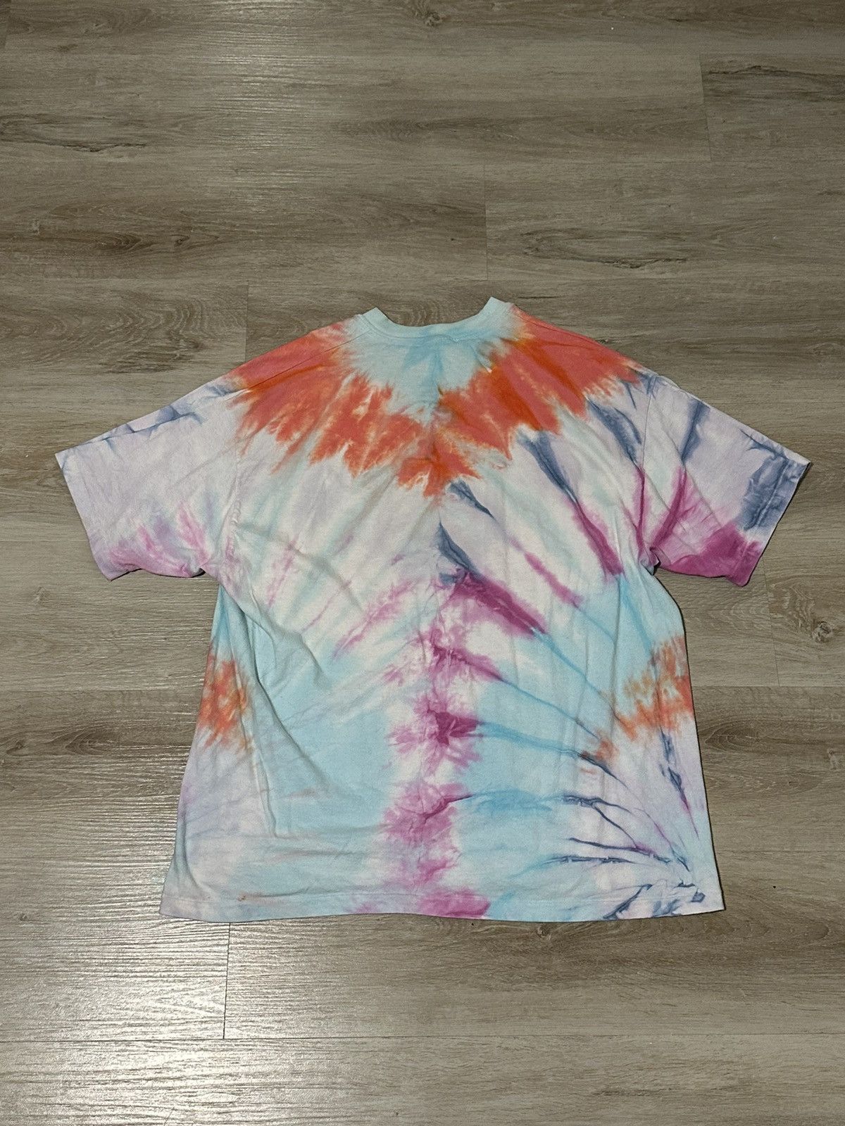 Vintage VINTAGE SINGLE STITCH TIE-DYE 90s Tee Size US XL / EU 56 / 4 - 2 Thumbnail