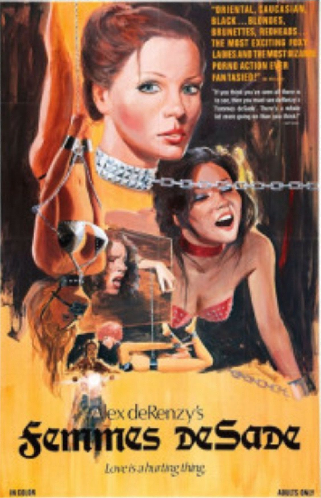 Vintage Femmes DeSade - Adult Movie DVD - Alpha Blue Archives Size ONE SIZE - 1 Preview
