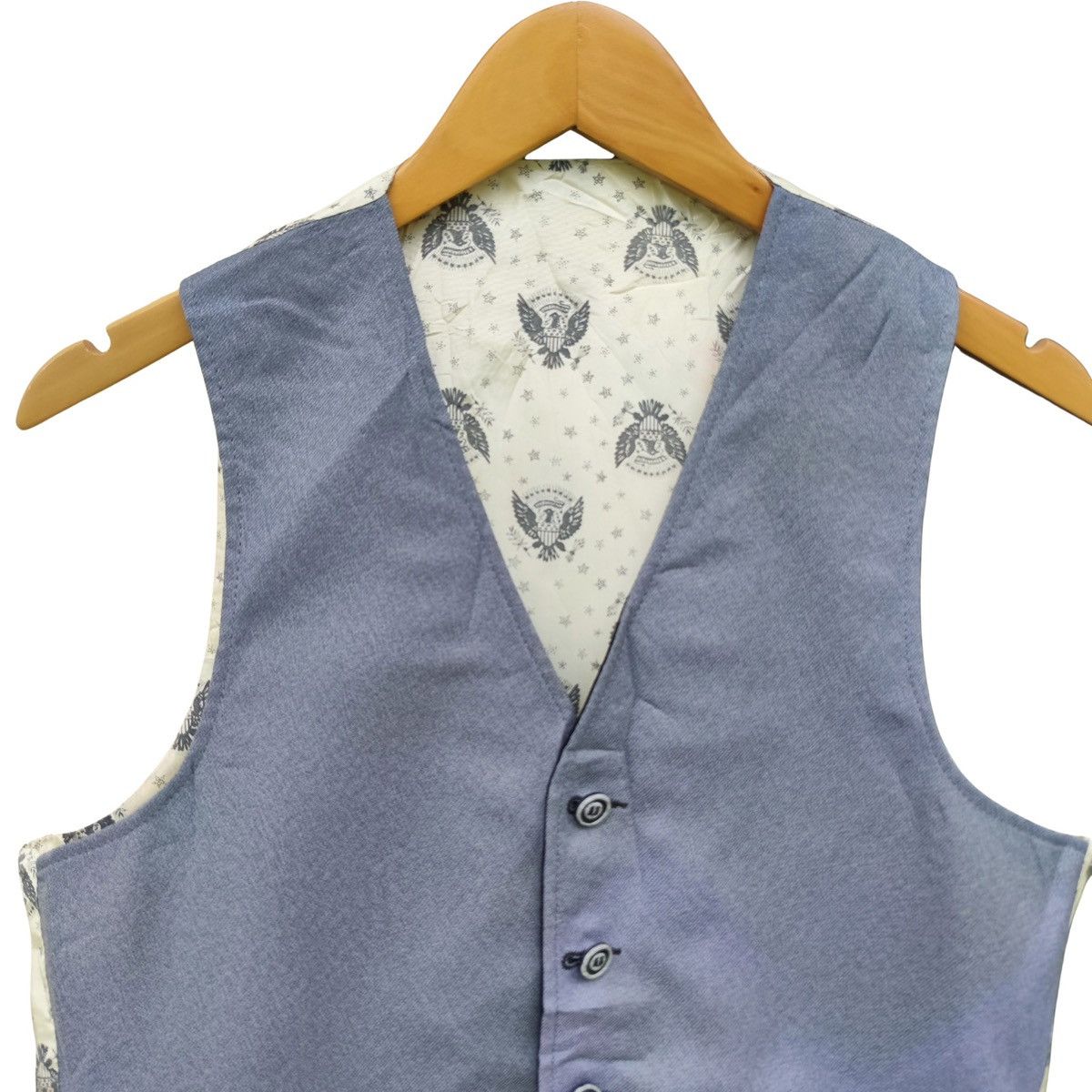 Other Americana Eagle Crest Waistcoat Vest Tailored Classic Size US S / EU 44-46 / 1 - 3 Thumbnail