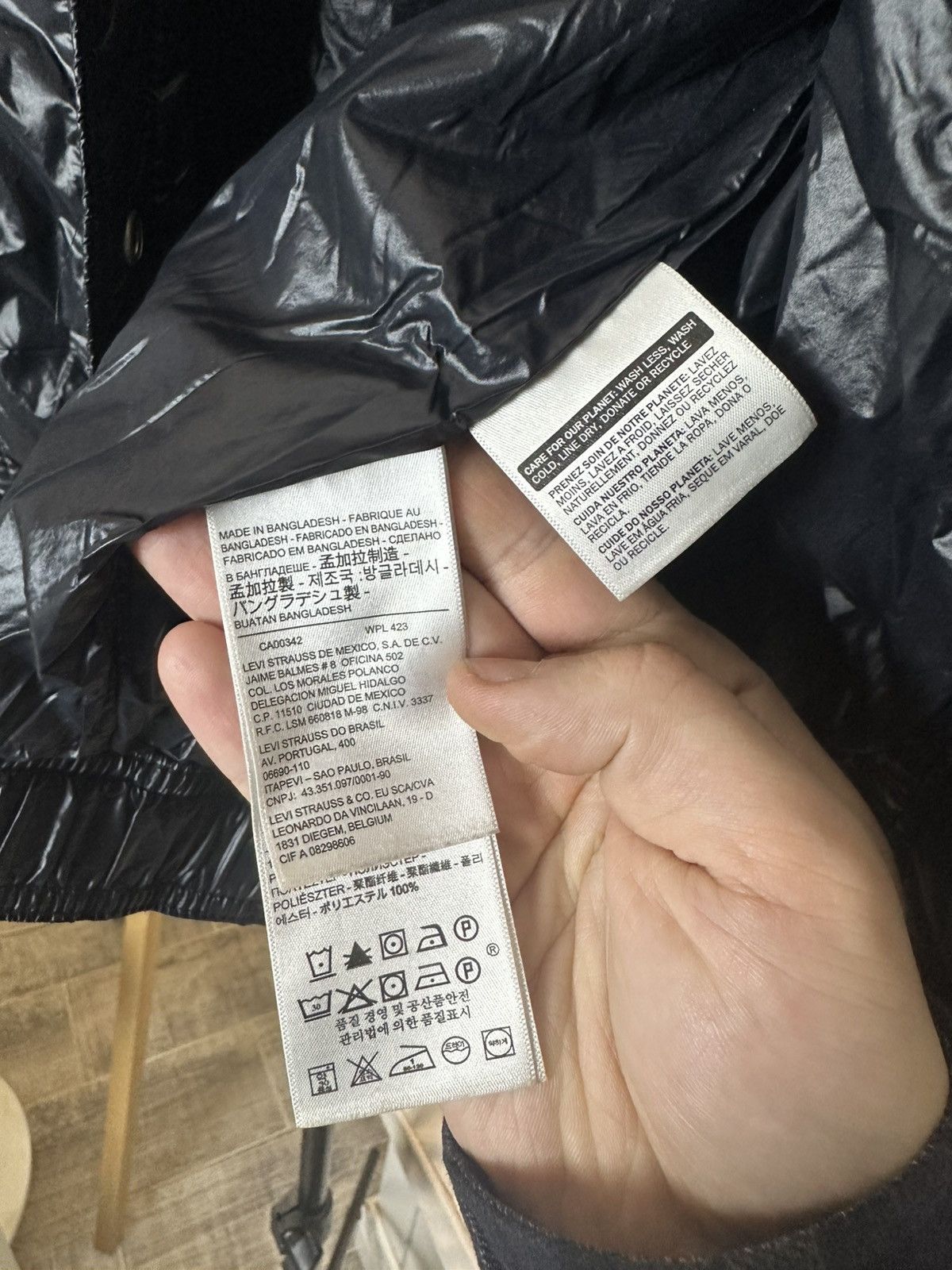 Levi's × Levi's Vintage Clothing Levi’s nylon trucker puffer jaket Size L / US 10 / IT 46 - 4 Thumbnail