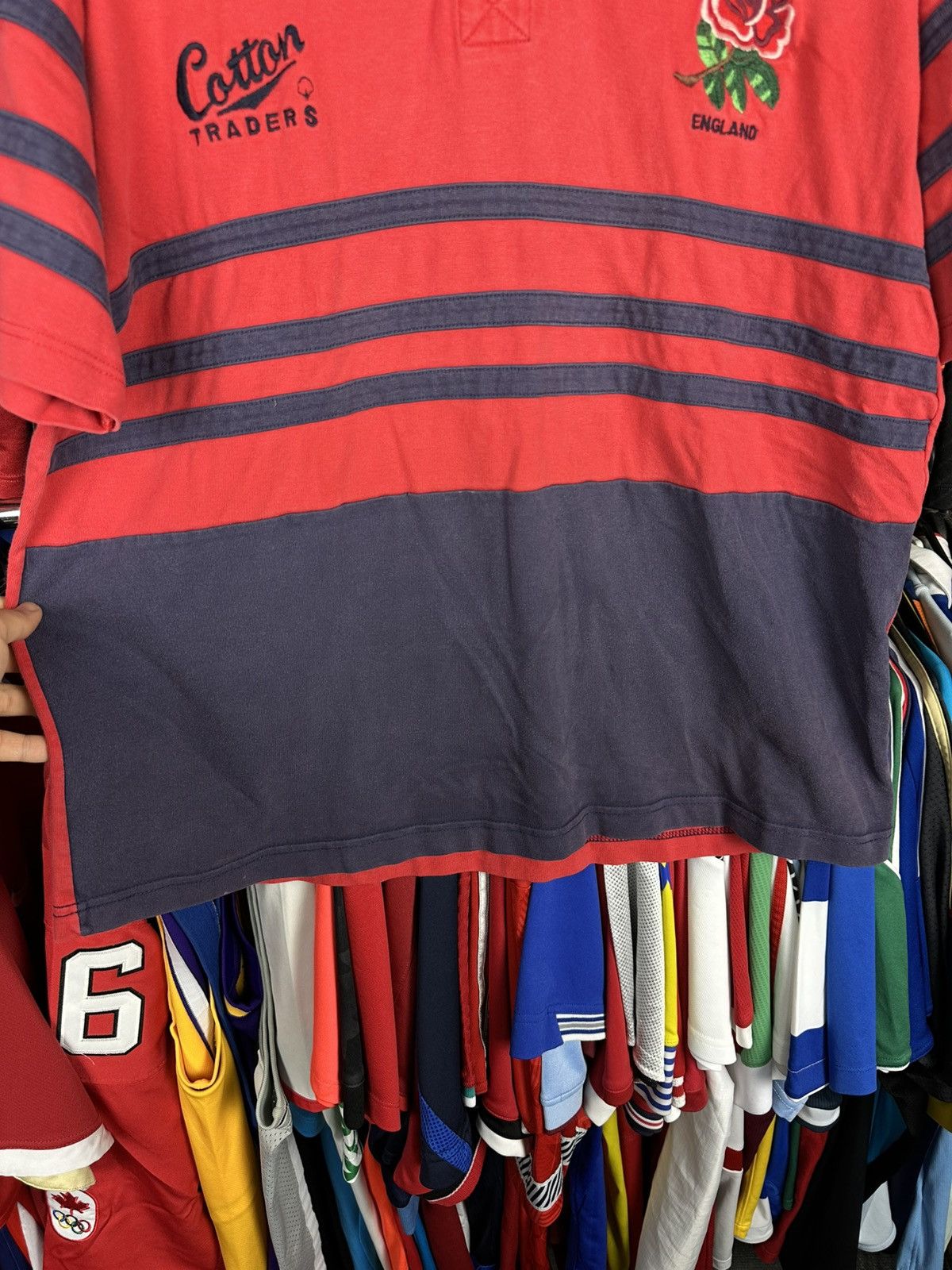 Cotton Traders England 1995 1996 1997 Away Cotton Traders Rugby Polo Shirt Size US XL / EU 56 / 4 - 2 Thumbnail