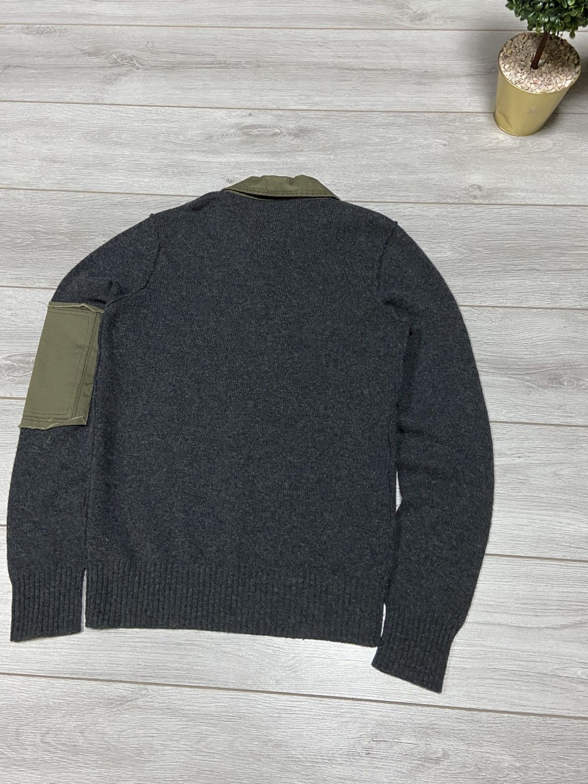Diesel Diesel vintage wool knitted avantgarde sweater Size US L / EU 52-54 / 3 - 9 Thumbnail