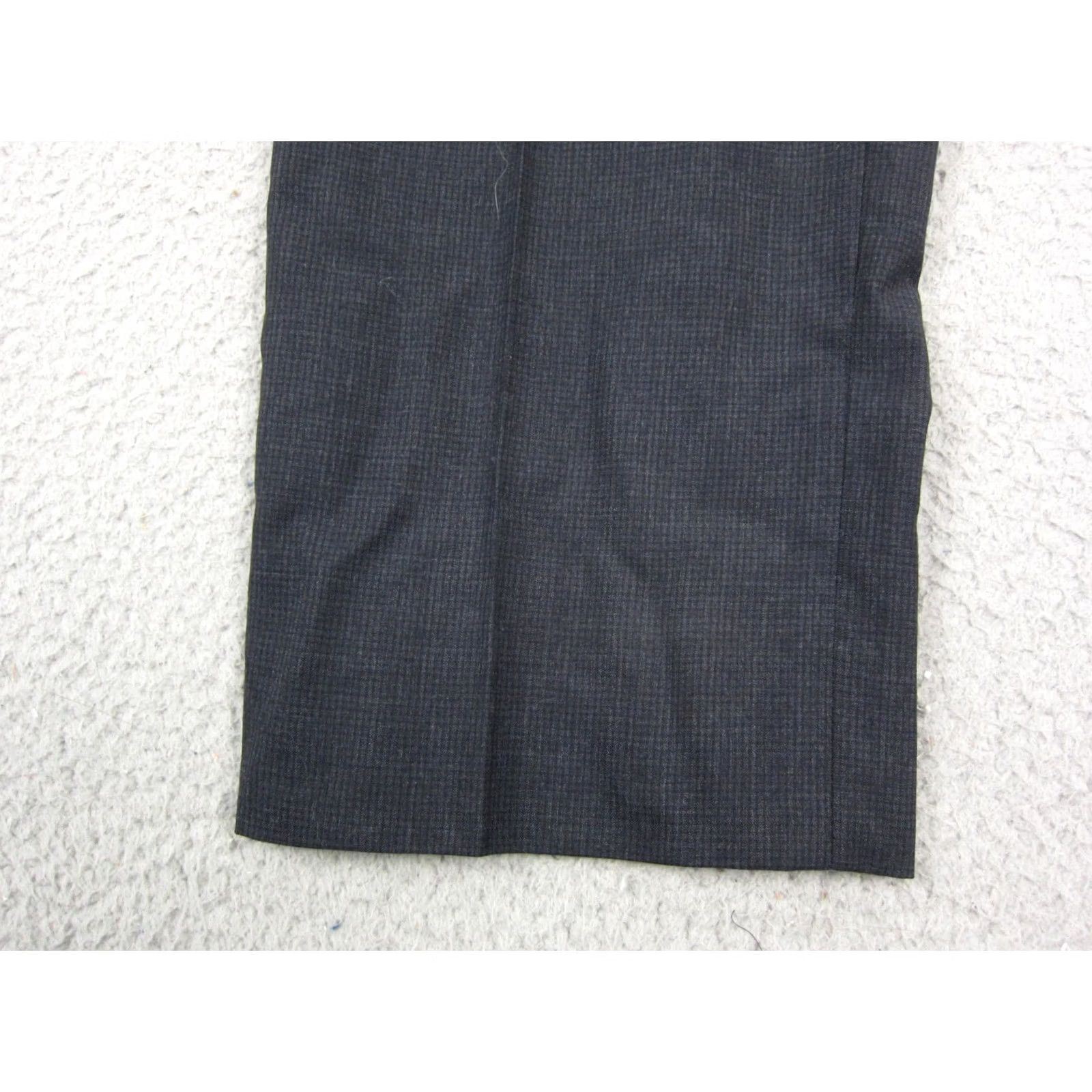 Brooks Brothers Brooks Brothers Pants Mens W36 L30 Black 346 Madison Fit 100% Wool Dress Formal Size US 36 / EU 52 - 3 Thumbnail