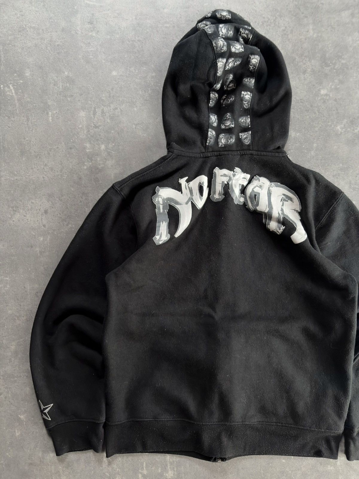 No Fear 00s No Fear Skulls Printed Zip Hoodie L M Affliction Rare Size US L / EU 52-54 / 3 - 11 Thumbnail