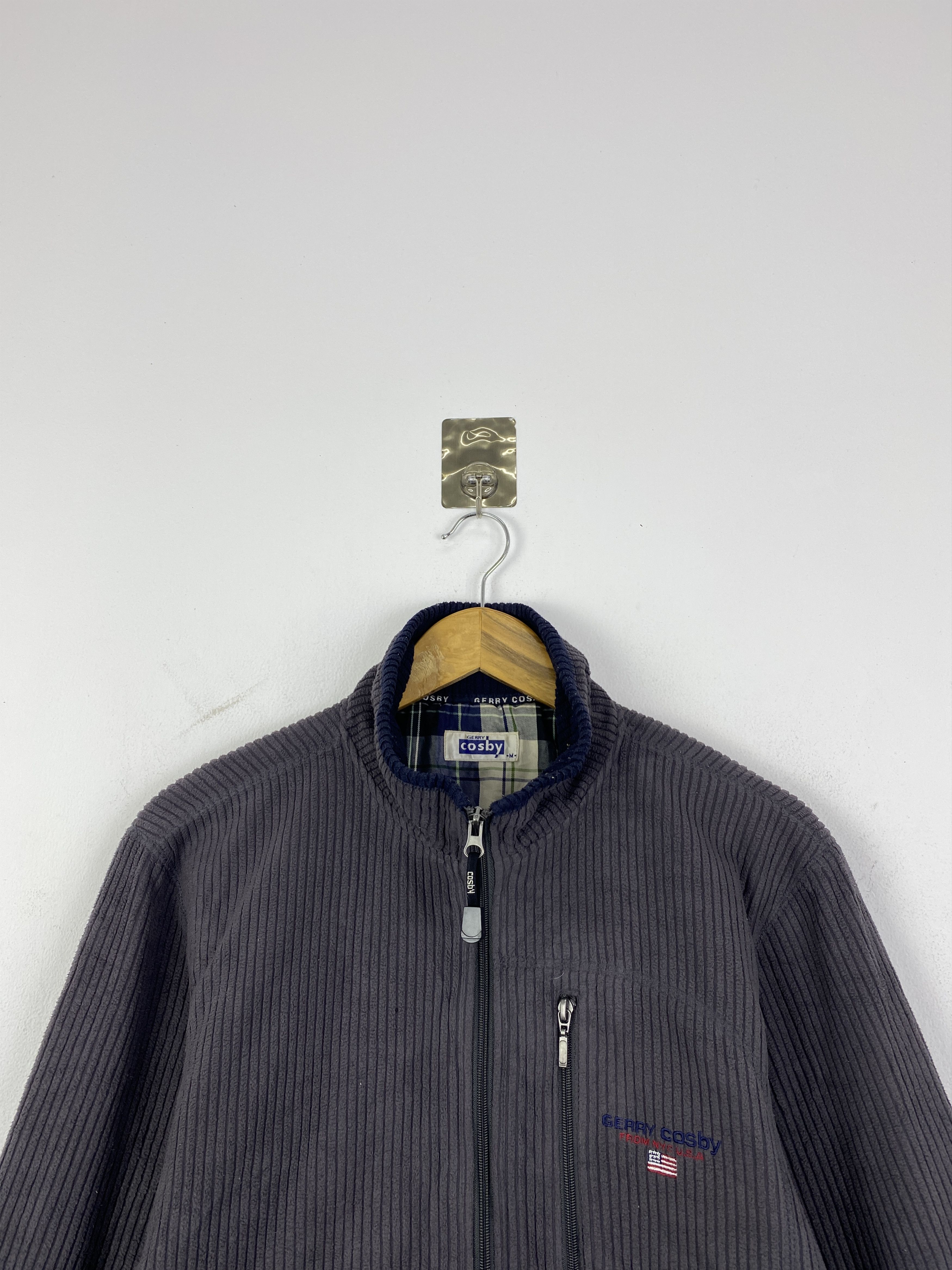 Japanese Brand Vintage Gerry Cosby Fleece Zipper Jacket JA0213 Size US M / EU 48-50 / 2 - 3 Thumbnail